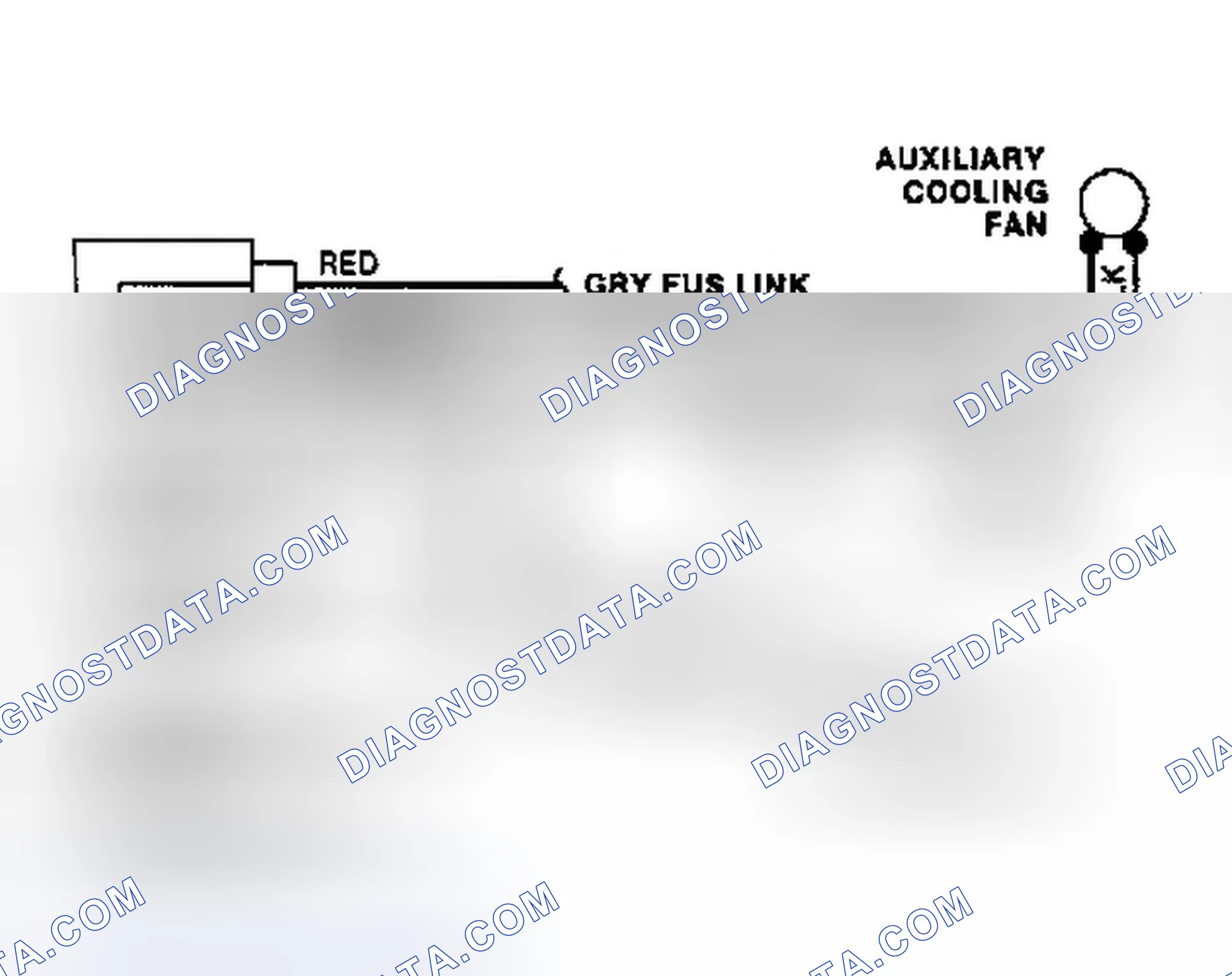 Scheme 4: Cooling Fan Circuit Wiring Diagram (C & K Series)
