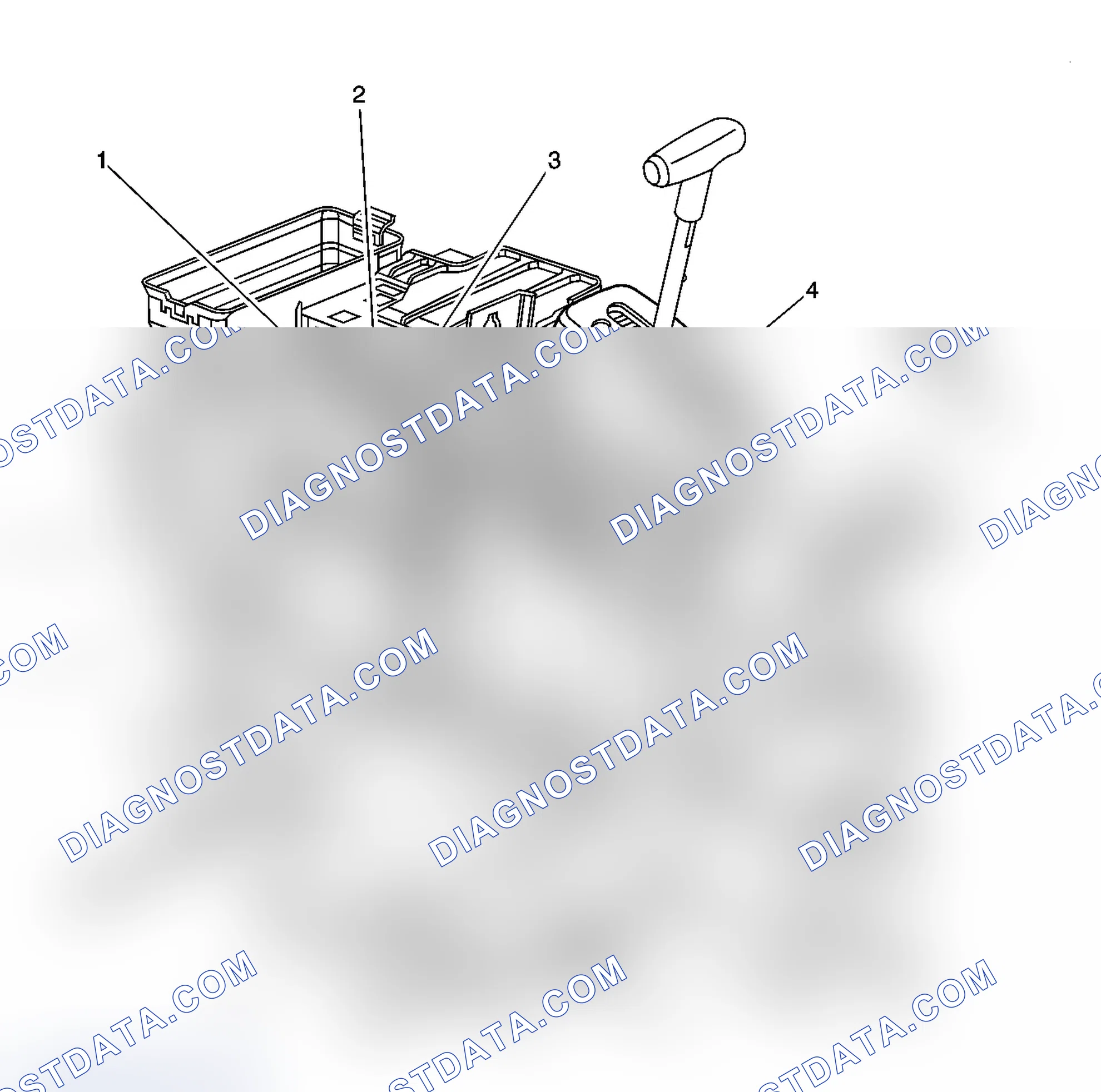 Scheme 97: Automatic Transmission Shift Lock Control Component Views