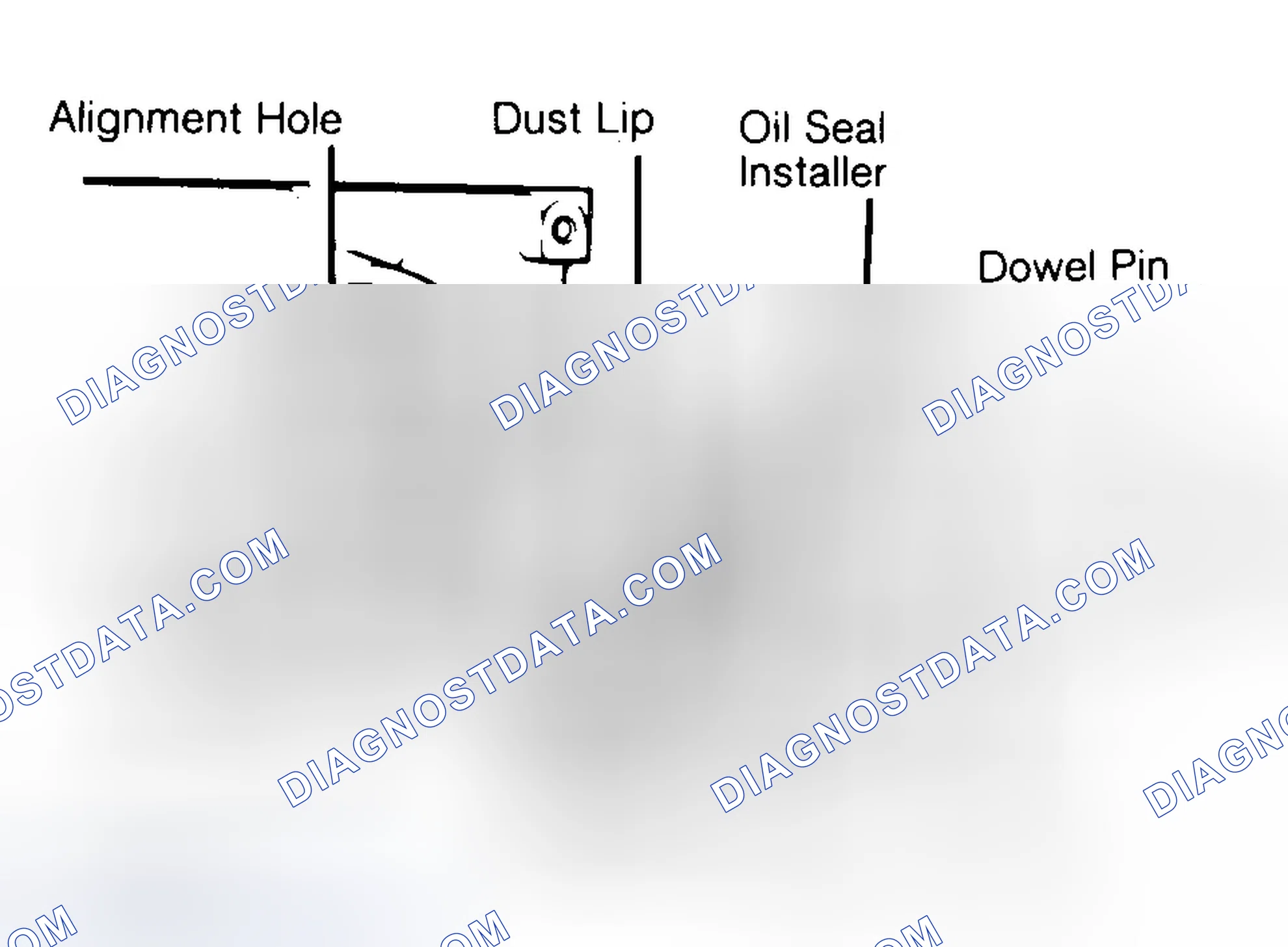 Scheme 10: Installing Typical One-Piece Oil Seal