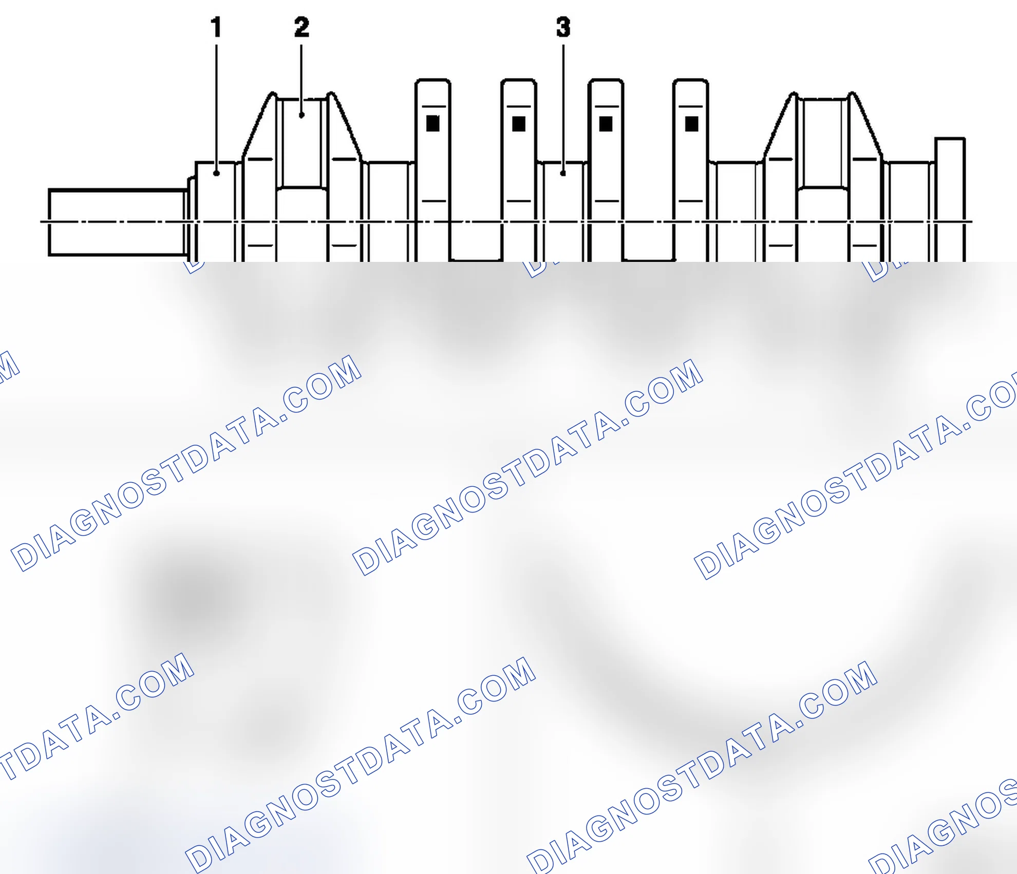 Crank Drive, Cylinder Block