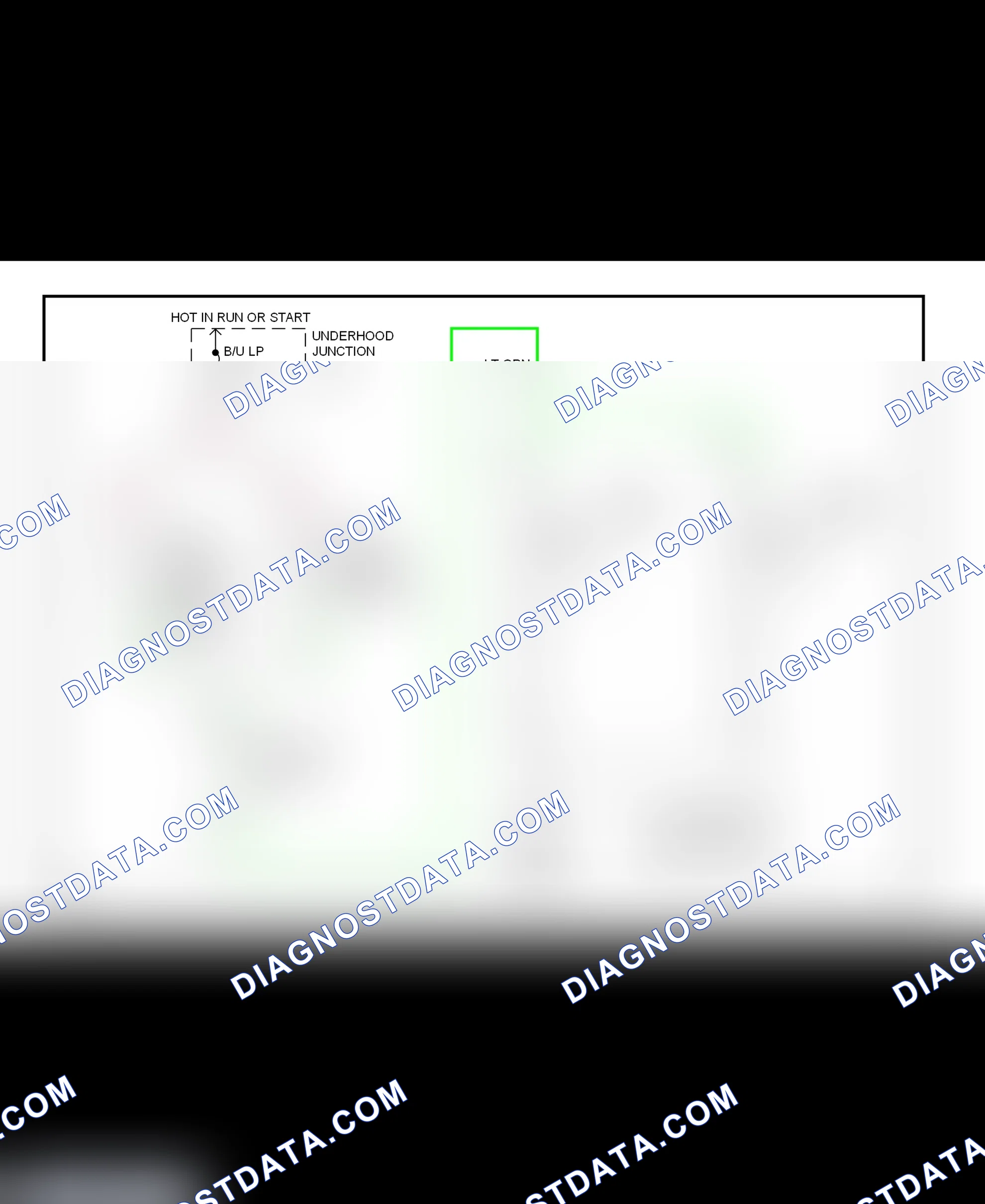 Scheme 70: Back-Up Lights Wiring Diagram (Saturn Coupe)