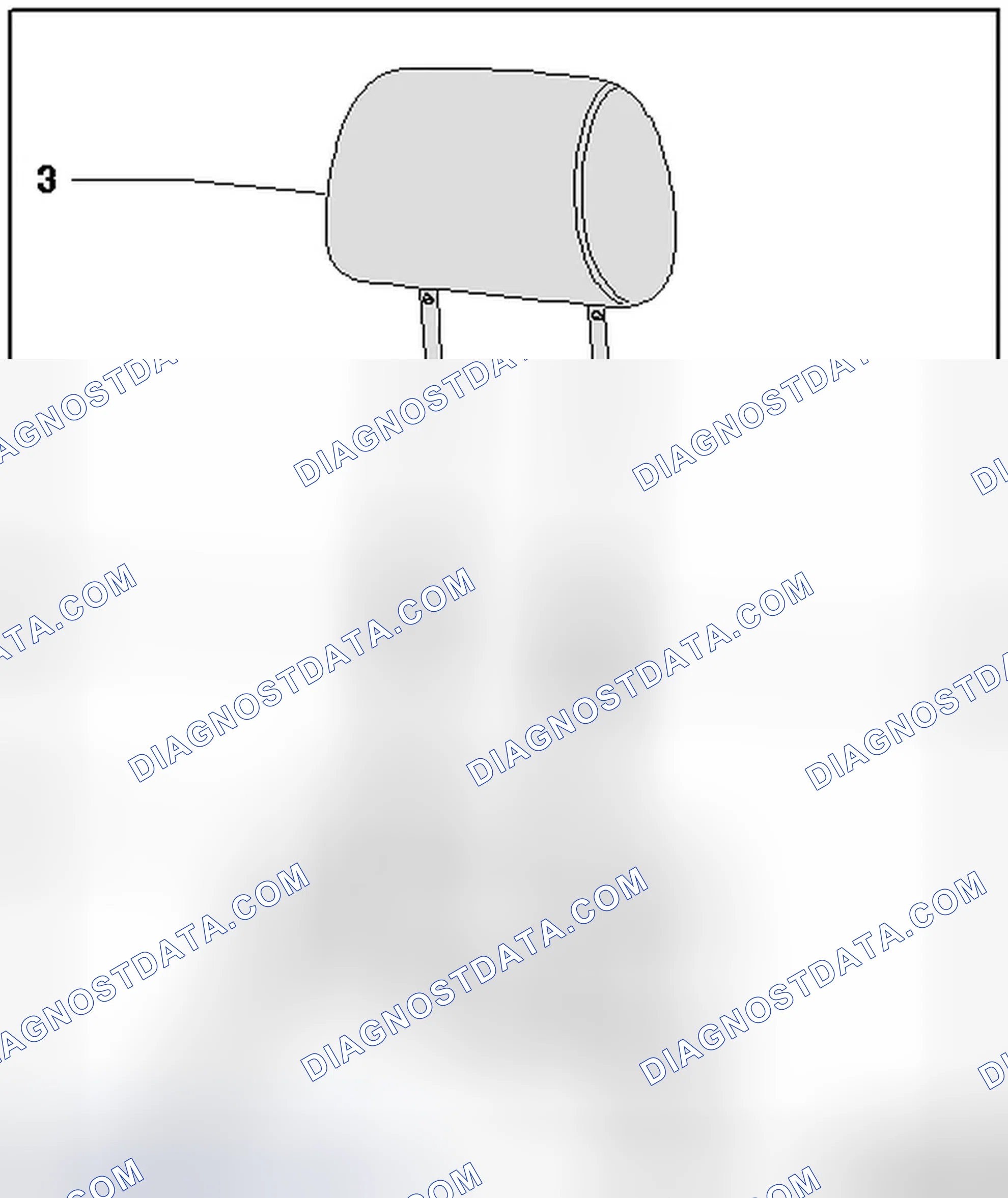 Scheme 41: HEADREST COMPONENT OVERVIEW
