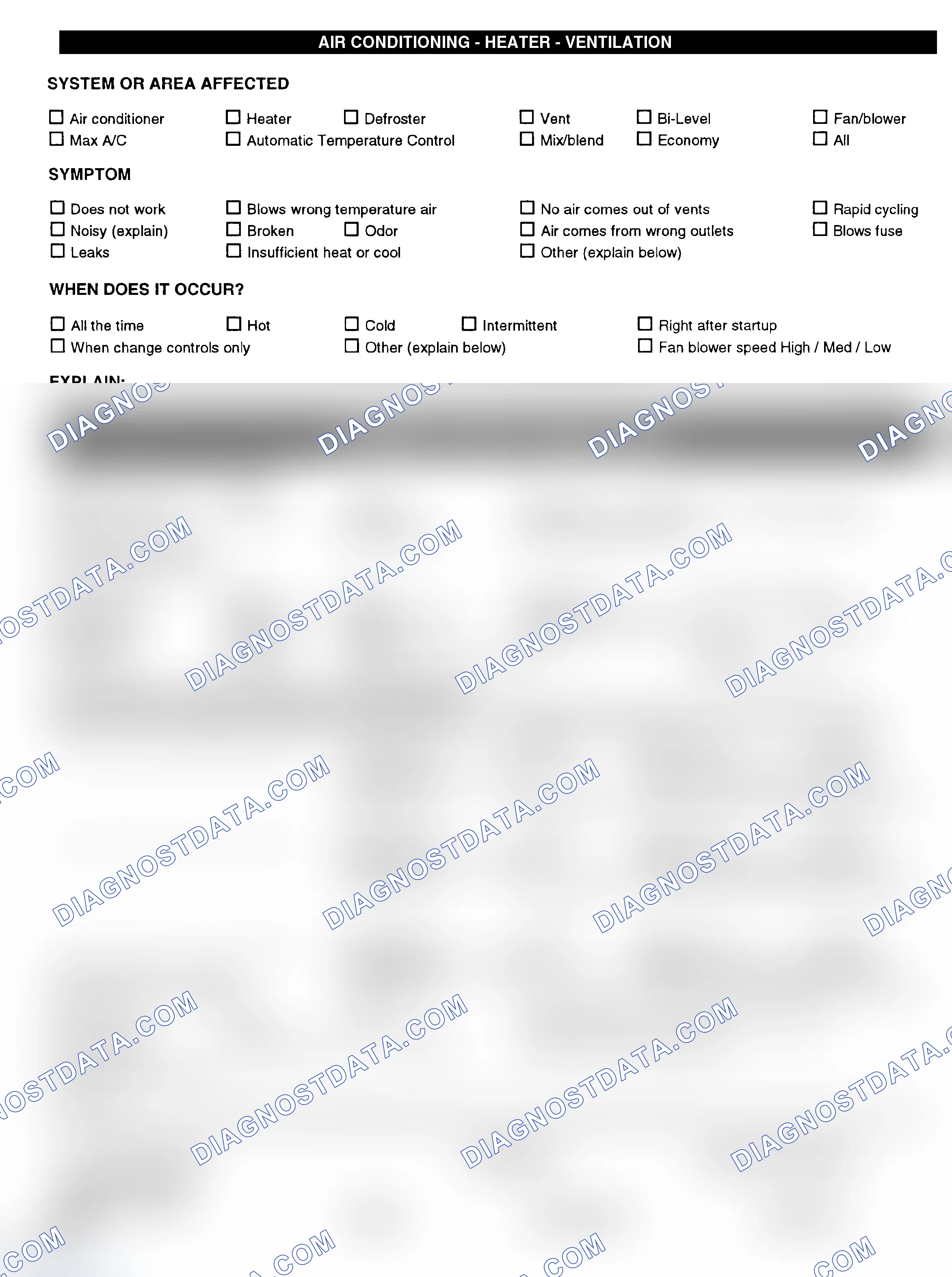 Scheme 4: Symptom Check List - Page 3