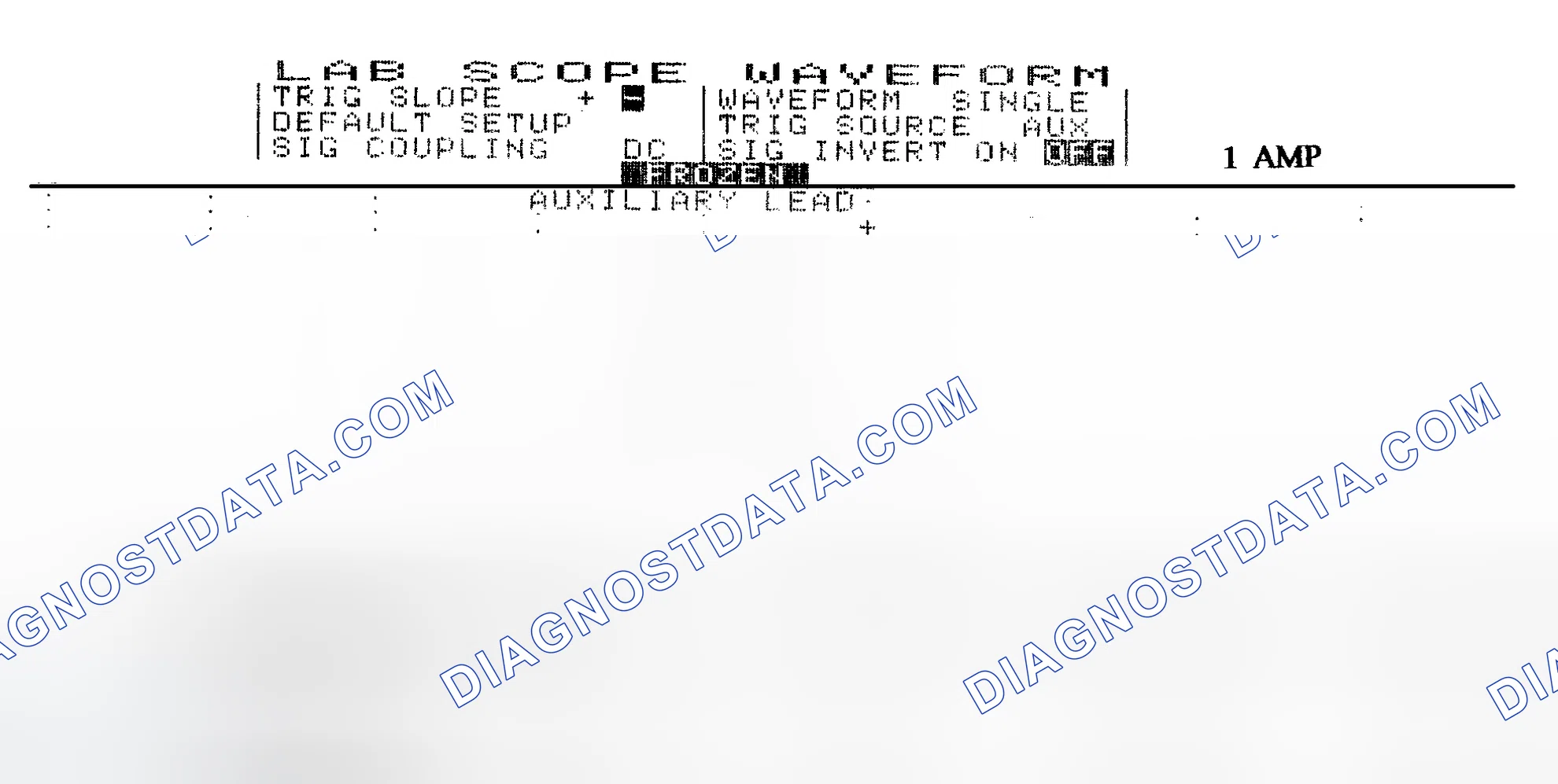 Scheme 20: Single Injector w/Normal Current Flow - Current Pattern