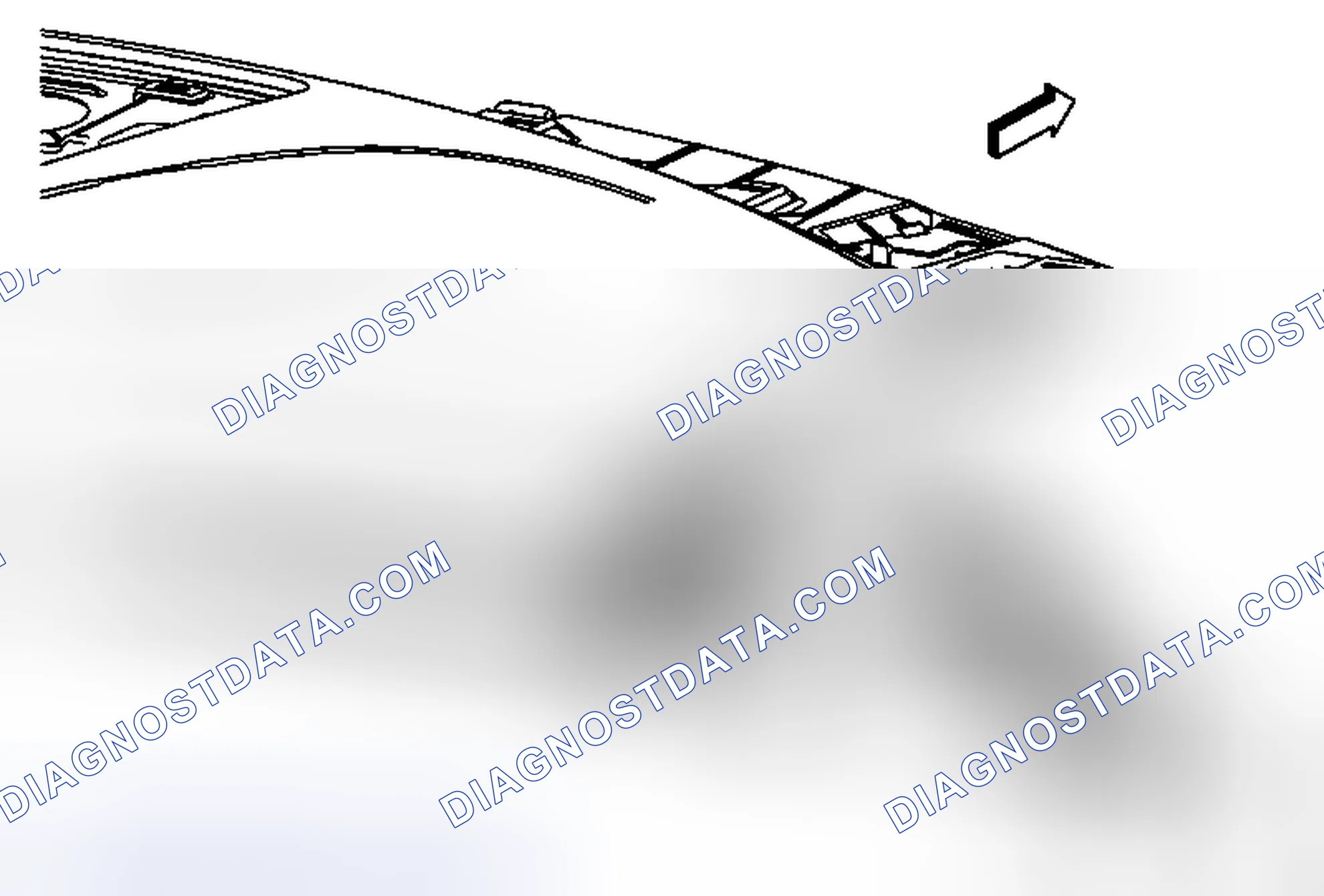 Scheme 36: Side Window Defogger Outlet Grille Replacement - Right Side (Traverse)