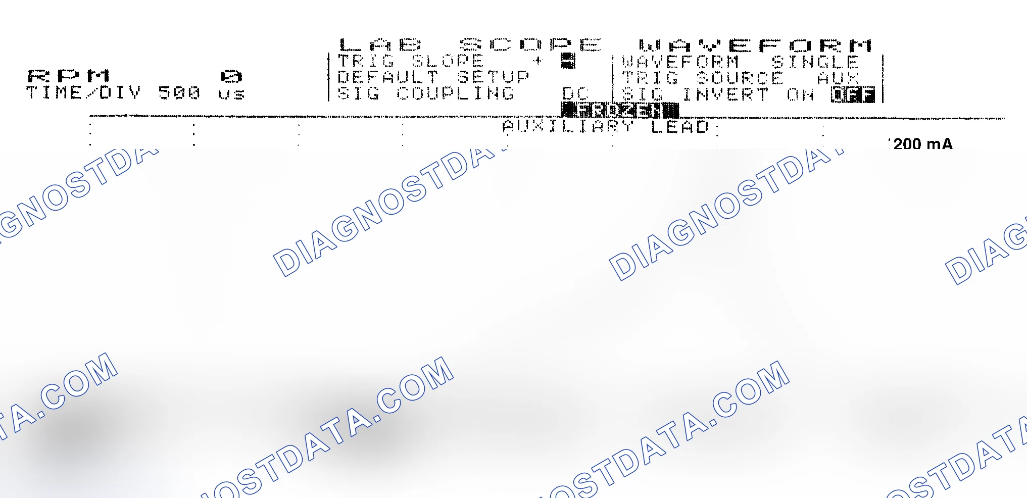 Scheme 17: Single Injector w/Normal Current Flow - Current Pattern