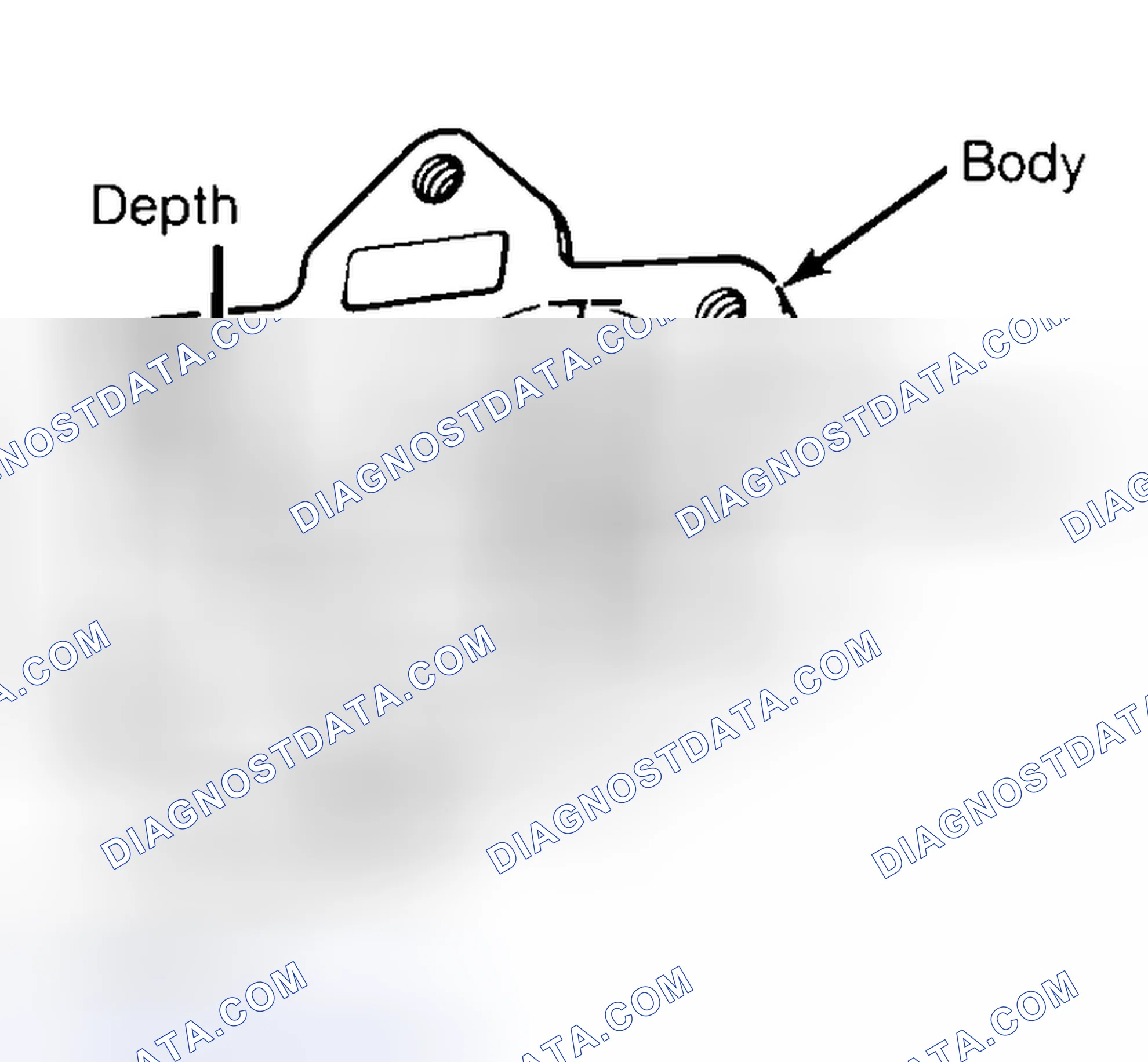 Scheme 35: Measuring Oil Pump Gear Cavity