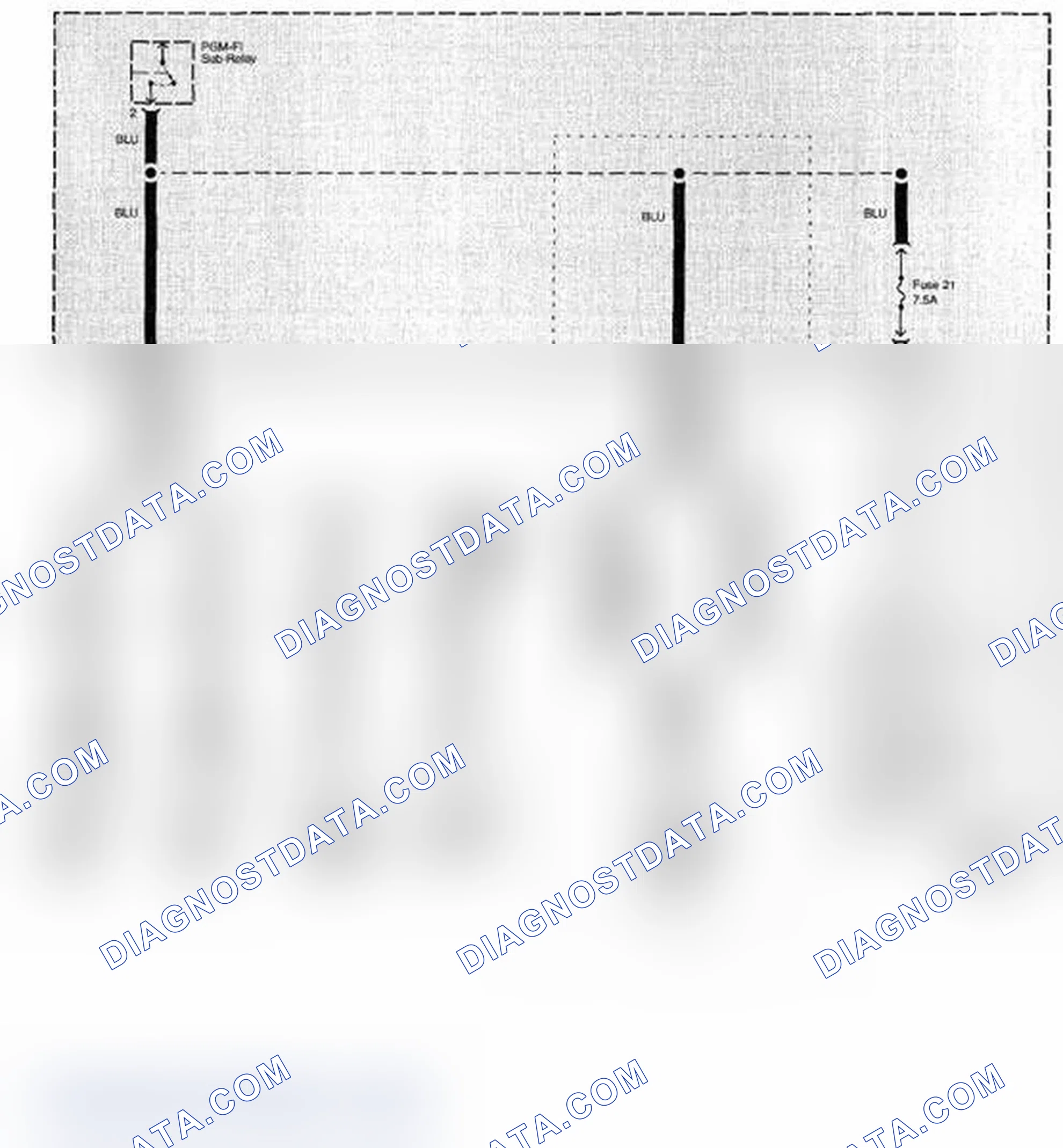 Scheme 154: ECM/PCM Controlled Power Source Circuit Diagram (Page 15-3)