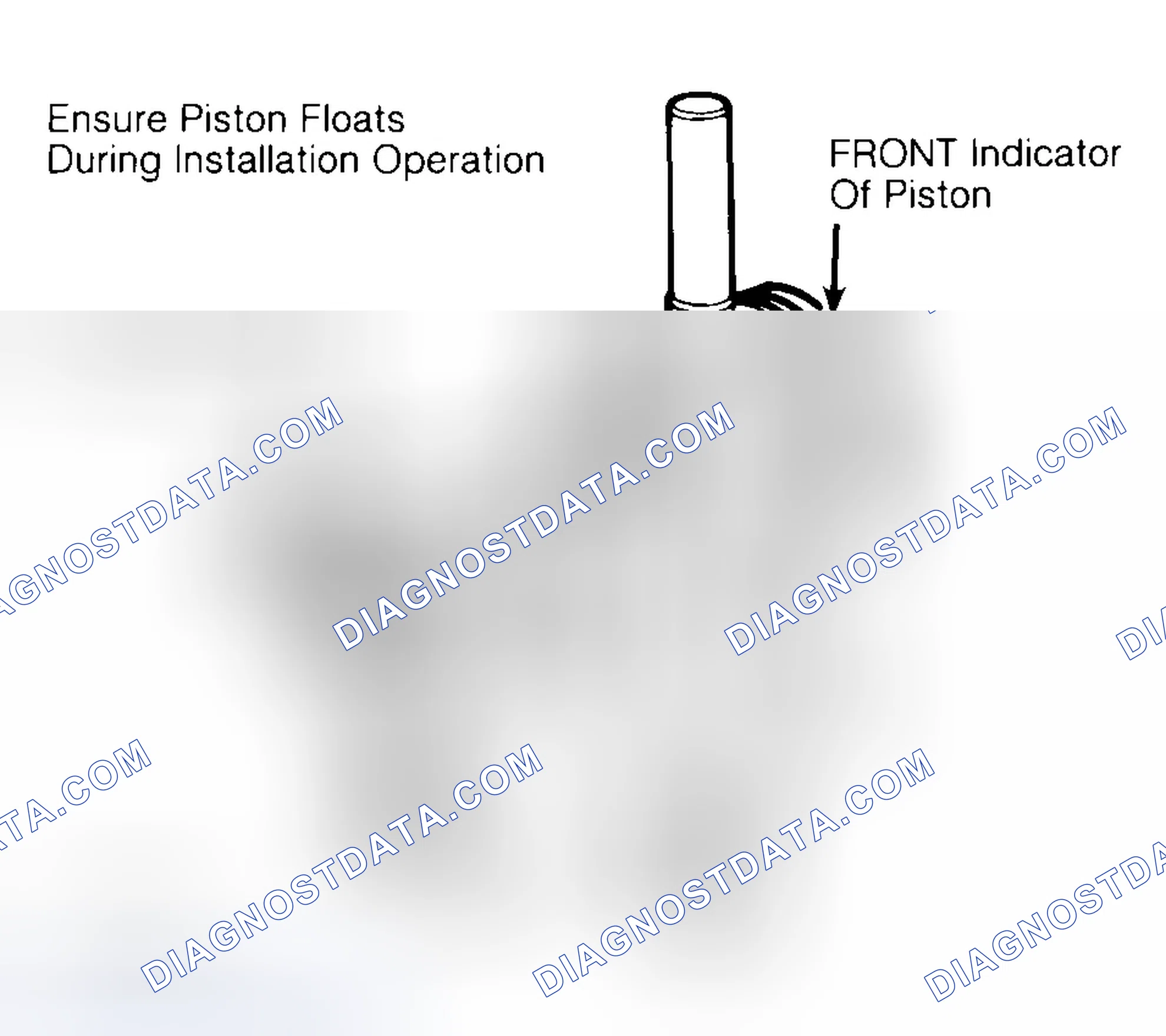 Scheme 12: Installing Typical Piston Pin