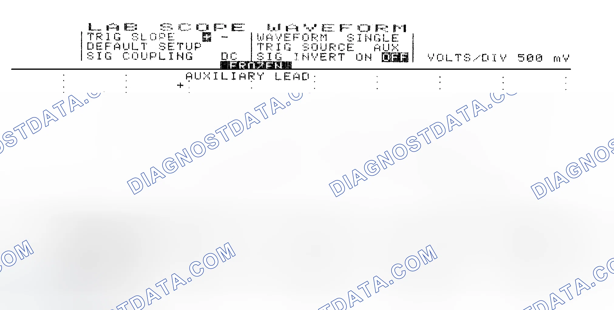 Scheme 14: Single Injector w/Excessive Current Flow - Current Pattern