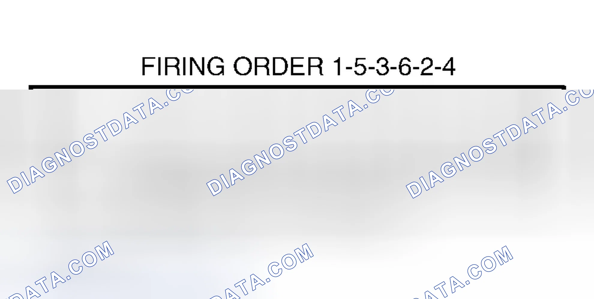 Scheme 1: Firing Order (6-Cylinder)