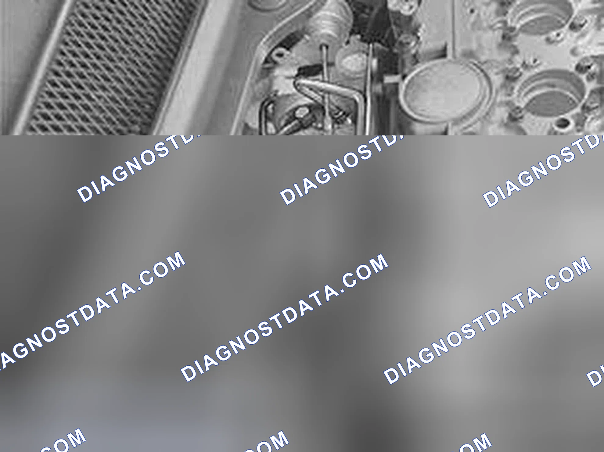 Scheme 75: Installing the manifold and turbocharger (TC)