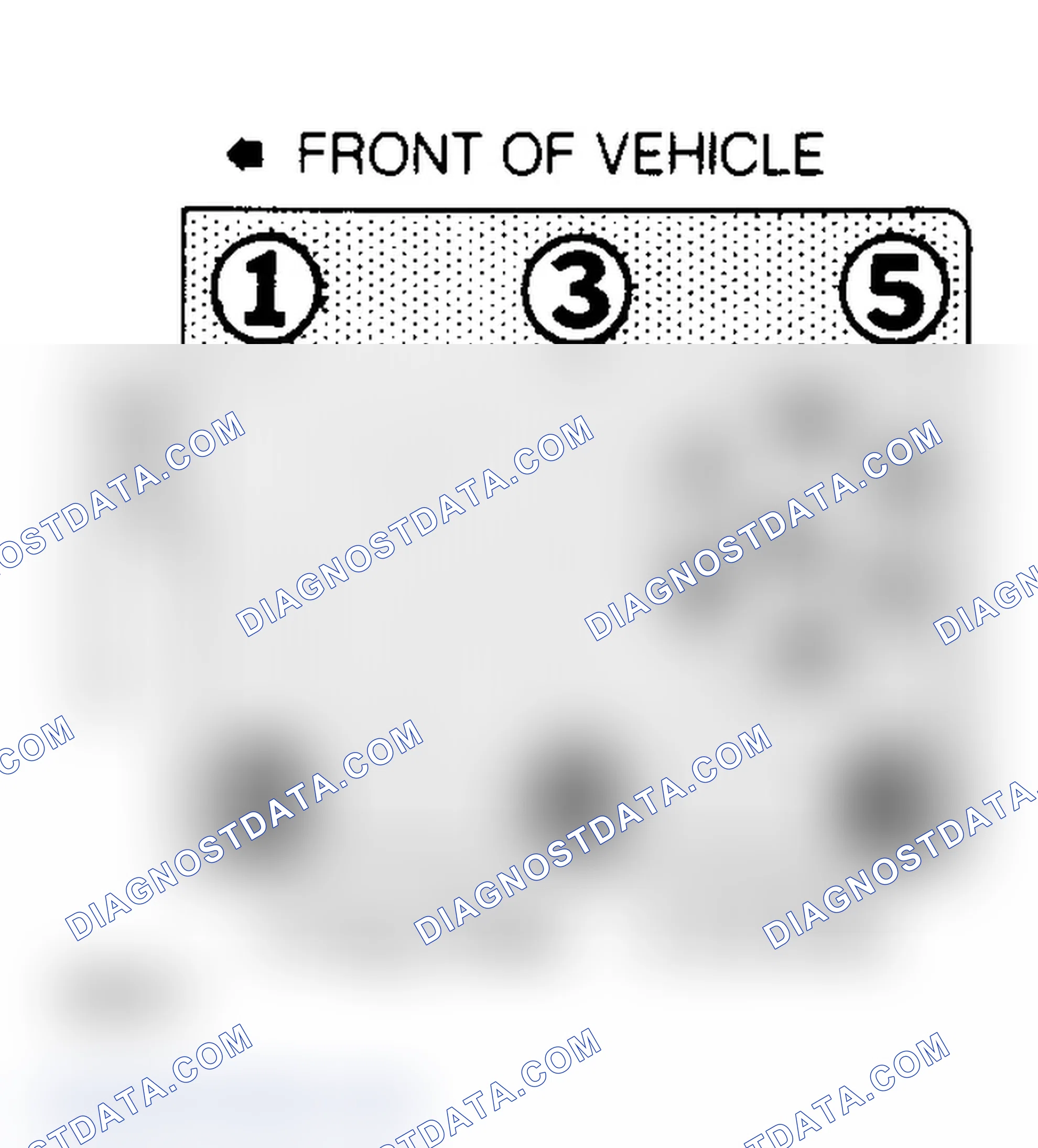Scheme 3: Firing Order & Timing Marks (3.1L)