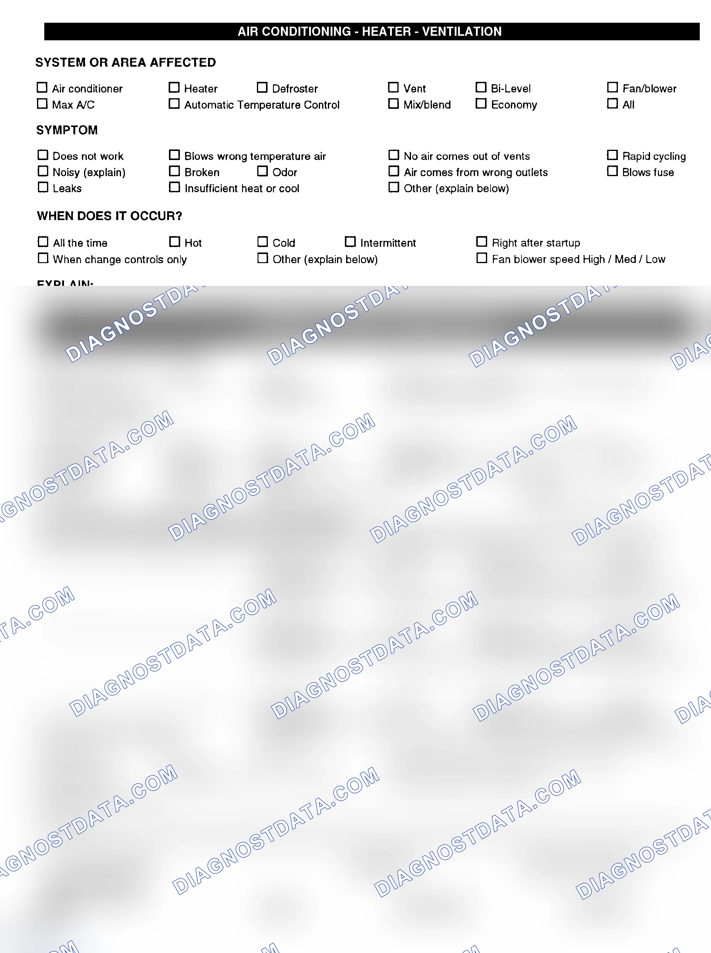 Scheme 4: Symptom Check List - Page 3