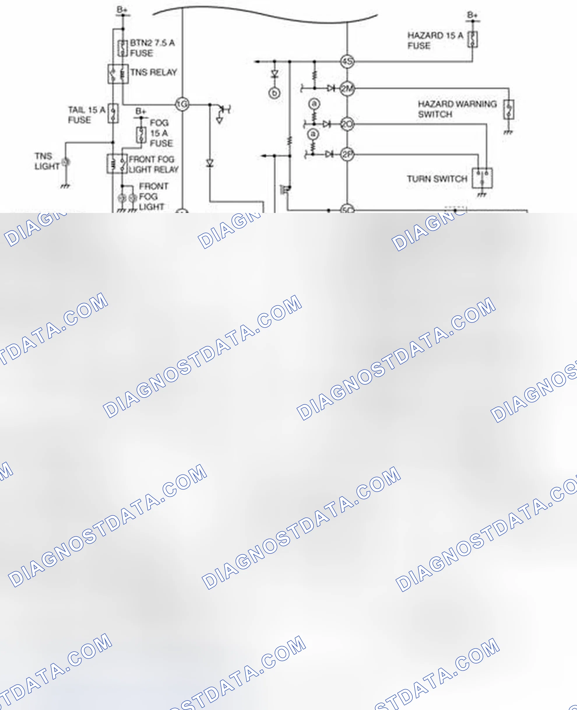 Scheme 44: On-Board Diagnostic Wiring Diagram [BCM] (2 Of 4)