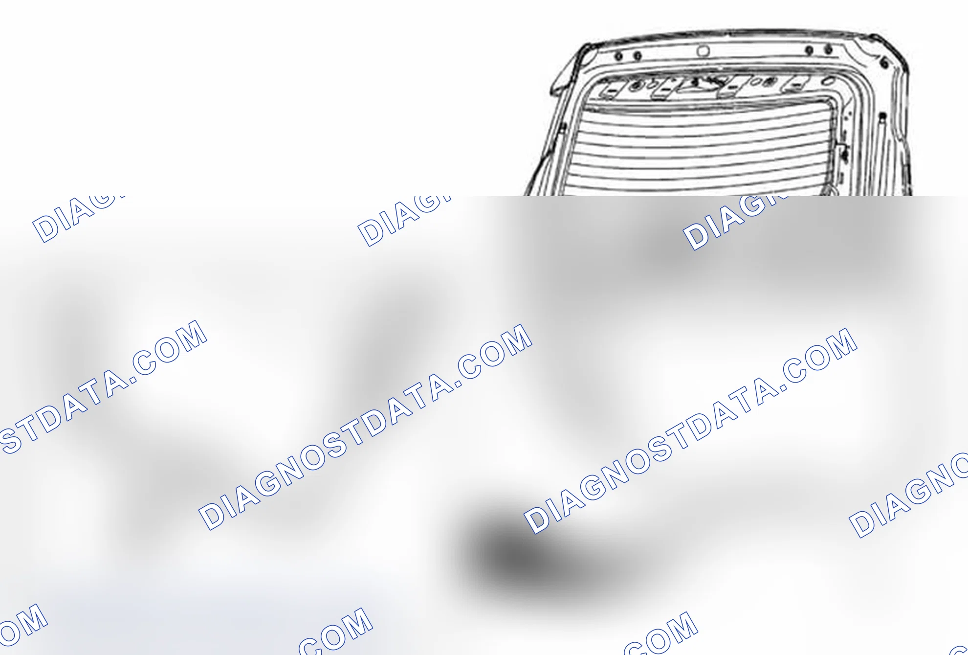 Scheme 91: Liftgate Lower Trim Finish Panel Replacement