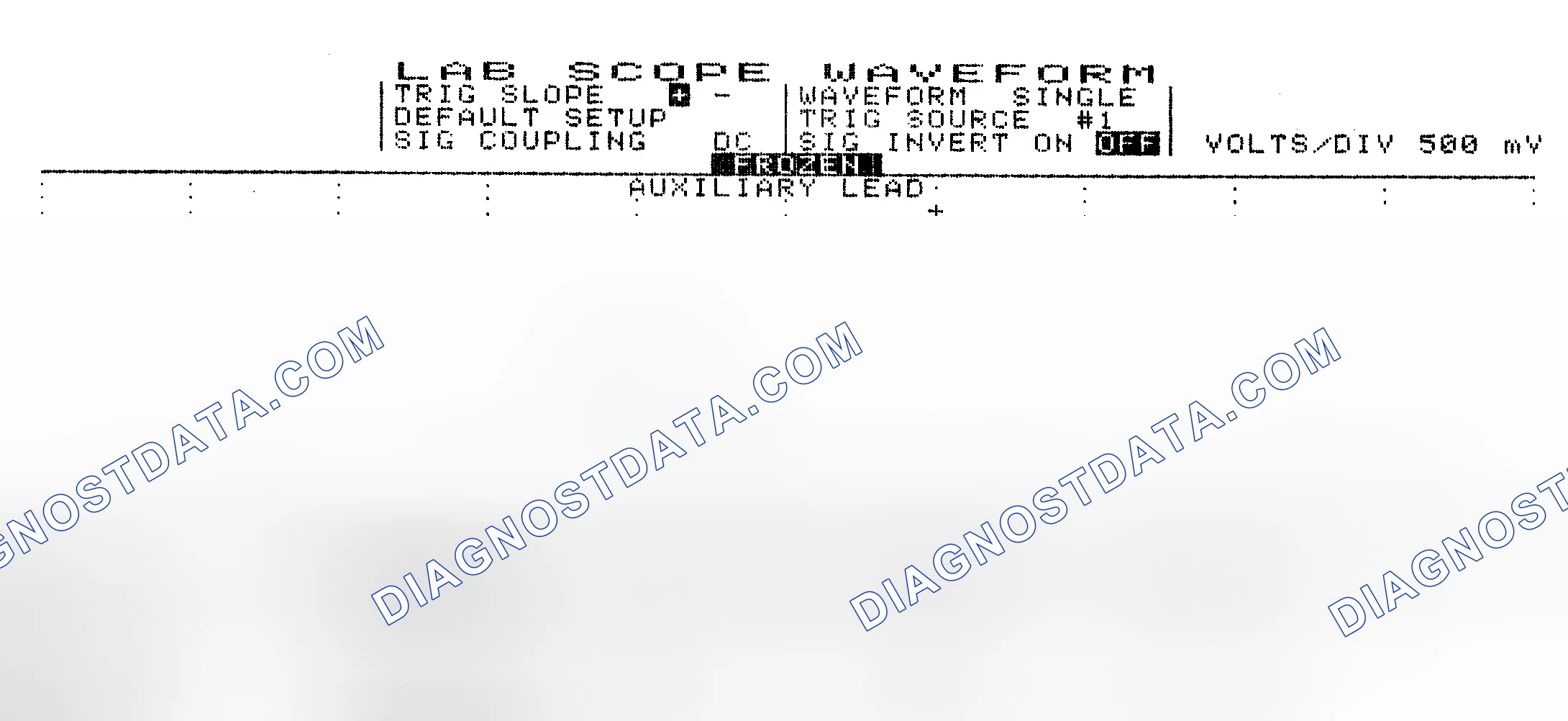 Scheme 10: Single Injector w/Excessive Current Flow - Current Pattern