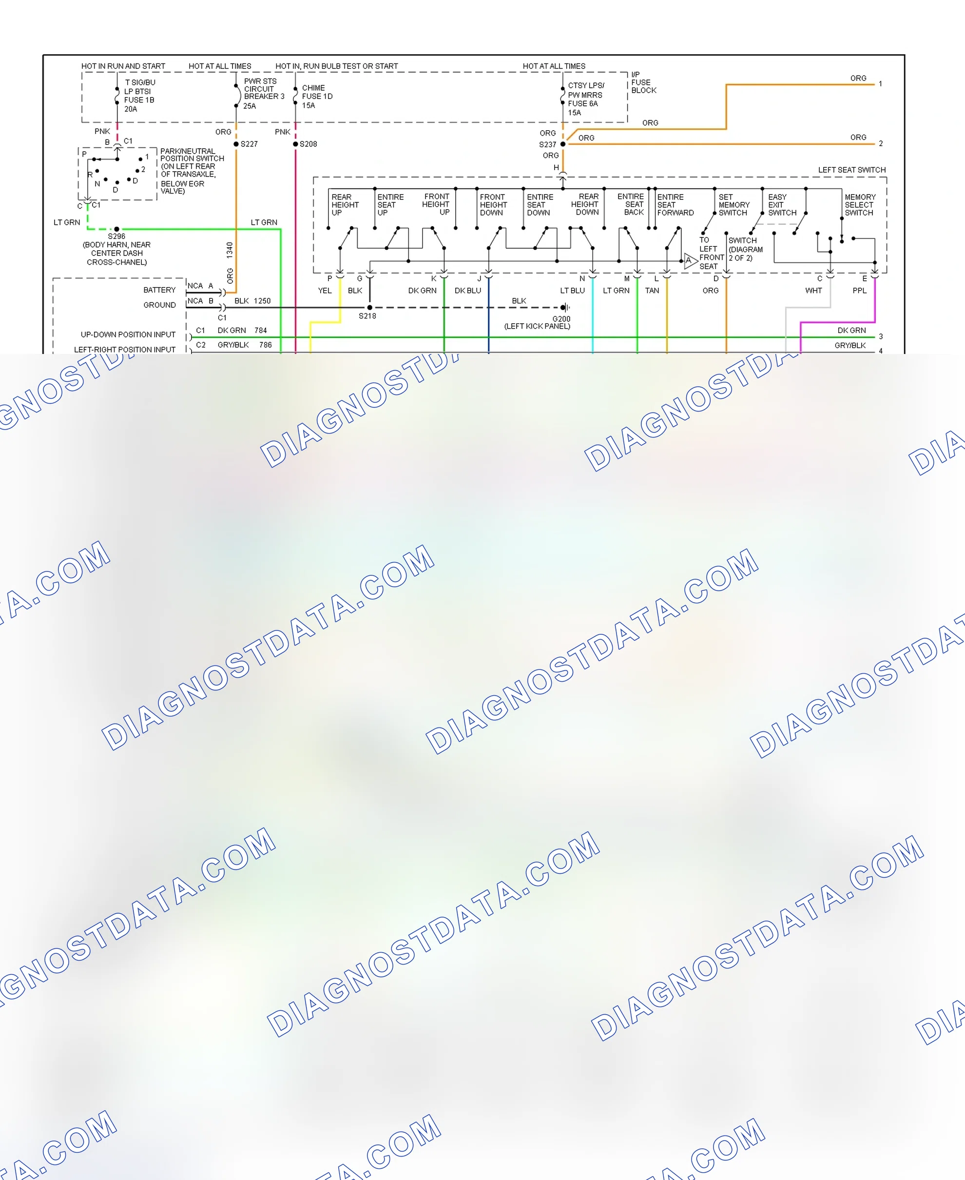 Scheme 8: Memory System Wiring Diagram (Eighty Eight 1 Of 2)