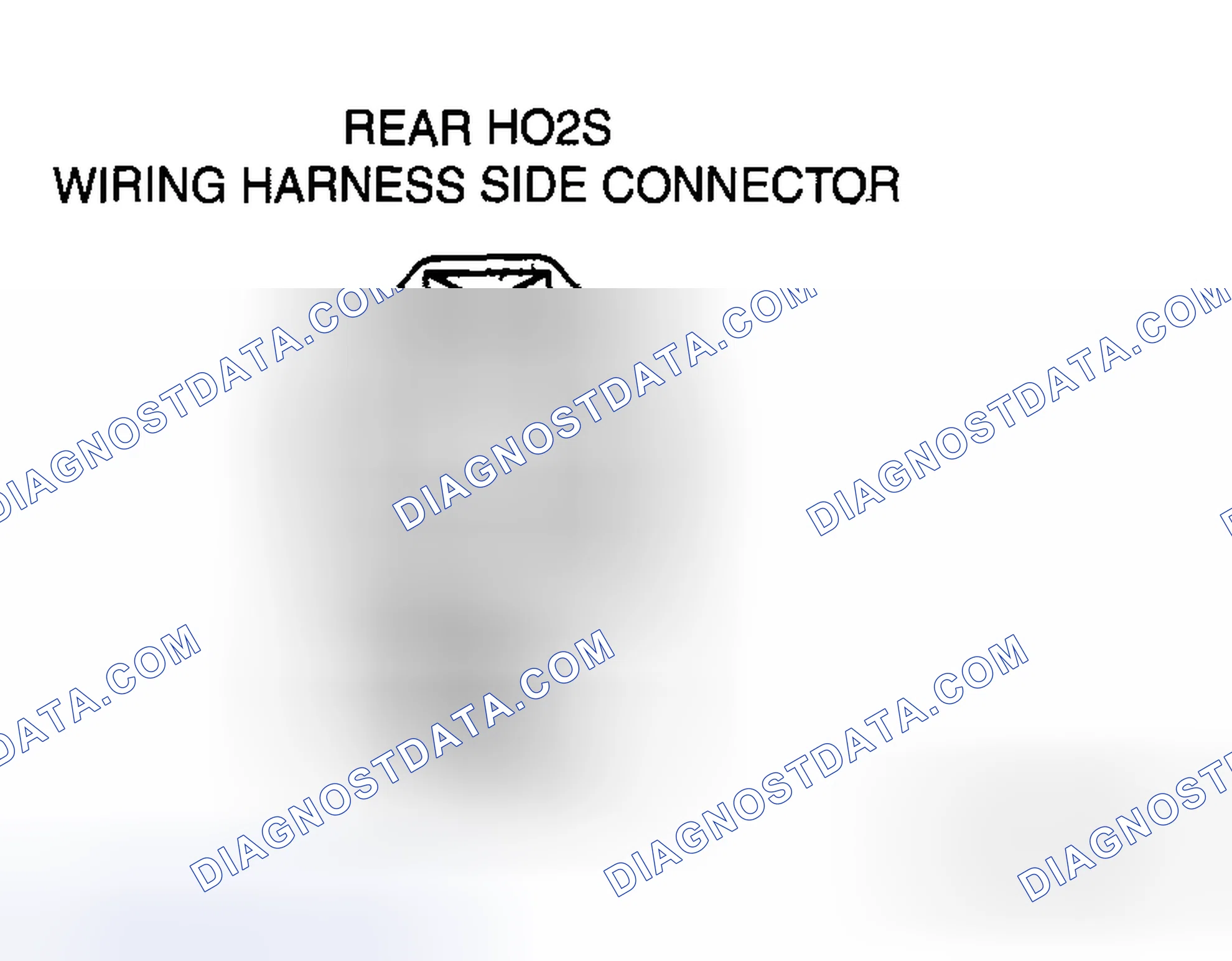 Scheme 194: Rear HO2S Circuit Open/Short Inspection (Sensor)