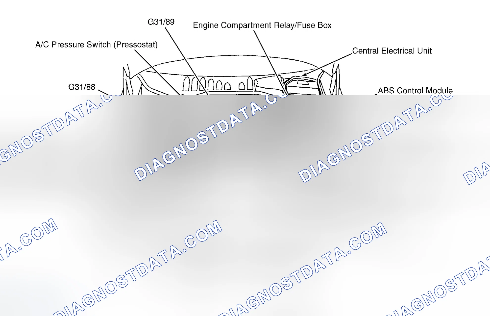Scheme 24: Identifying Engine Compartment Components (1 Of 2)