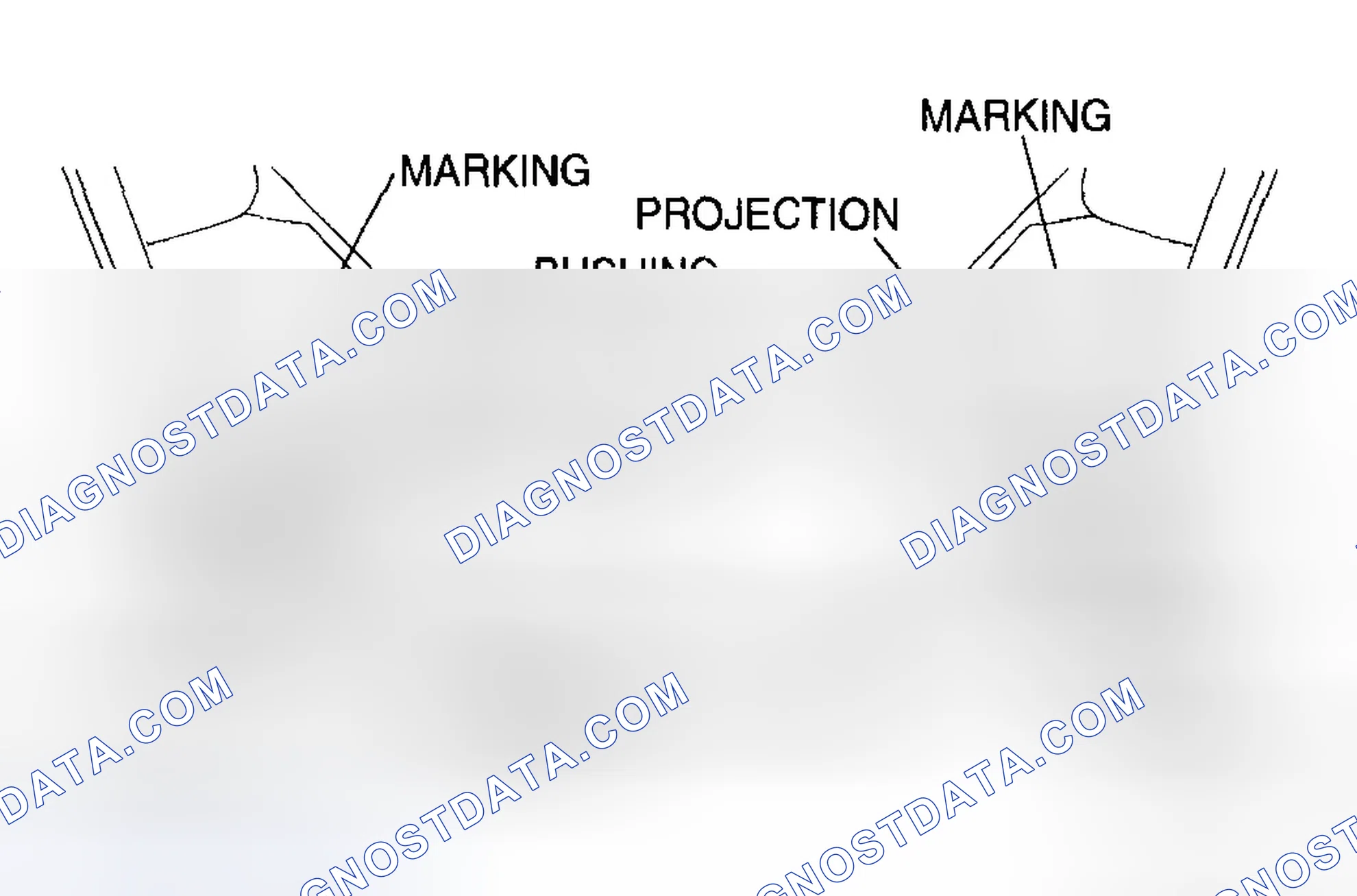 Scheme 45: Front Crossmember Bushing Removal Note