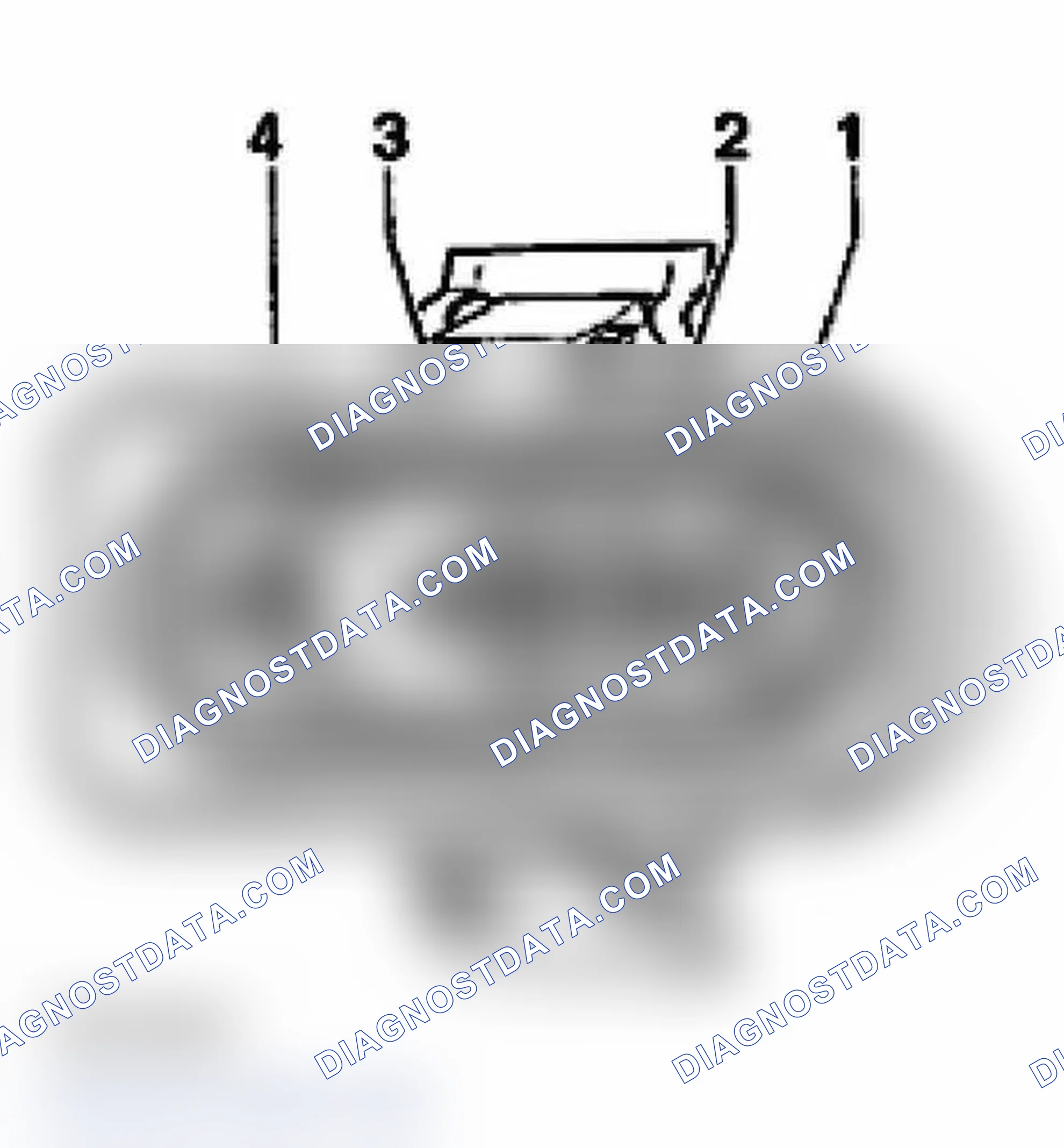Scheme 83: Identifying Oxygen Sensor Harness Connector Terminals