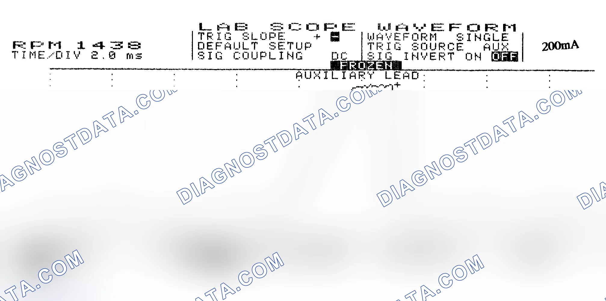 Scheme 15: Single Injector w/Normal Current Flow - Current Pattern