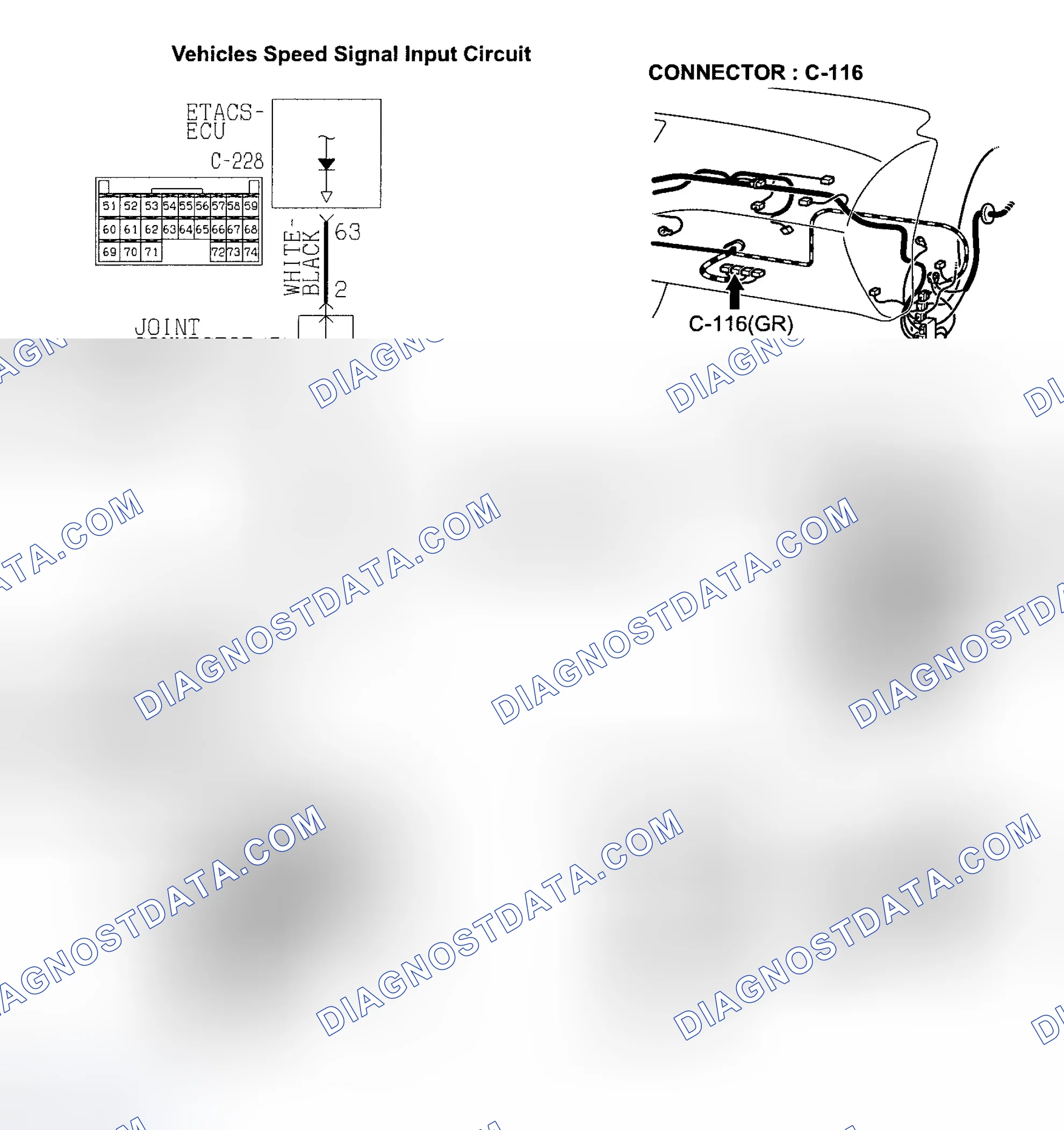 Scheme 84: Circuit Diagram & Connector Identification