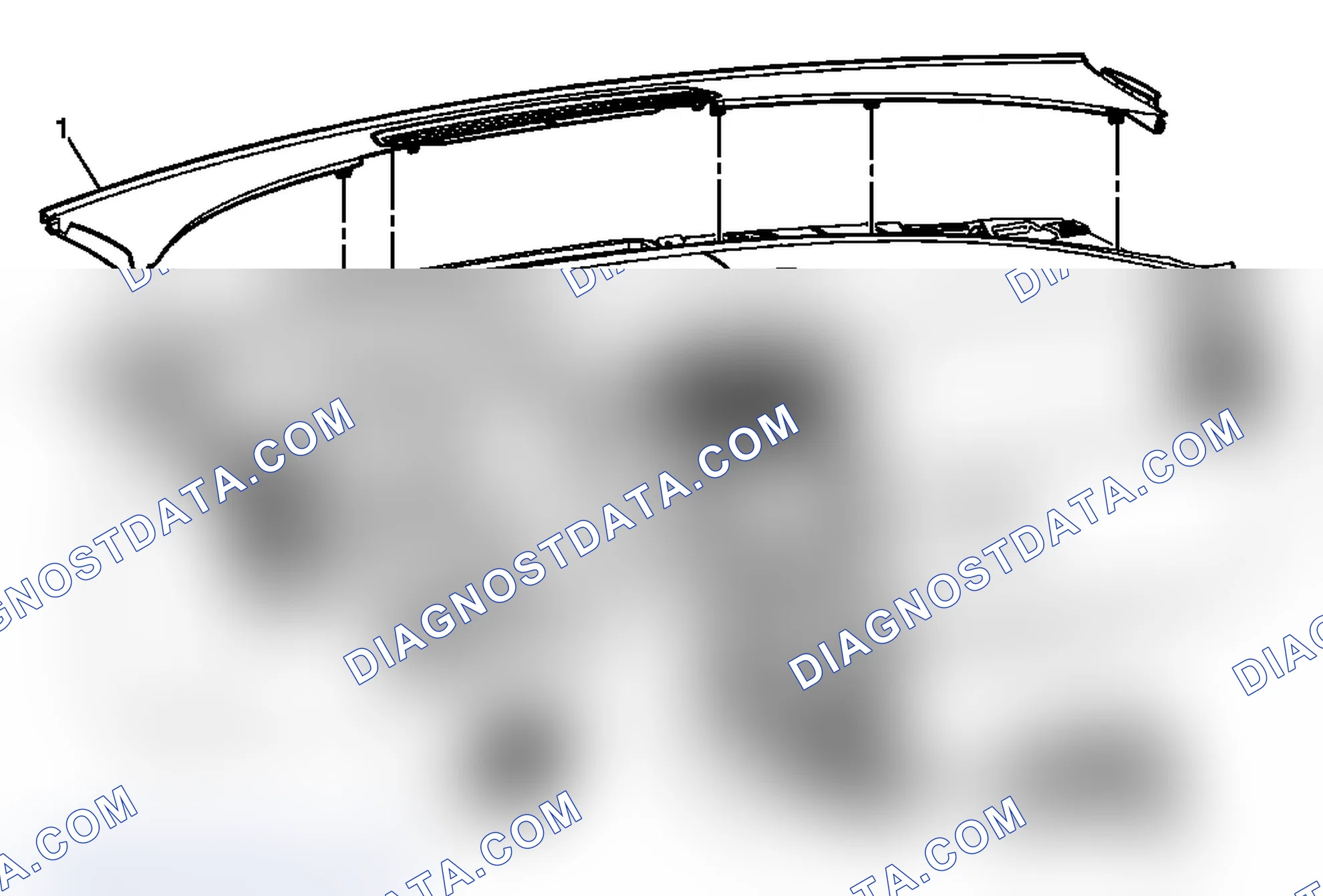 Scheme 146: Instrument Panel Upper Trim Panel with Windshield Defroster Nozzle Grille Replacement (Traverse)