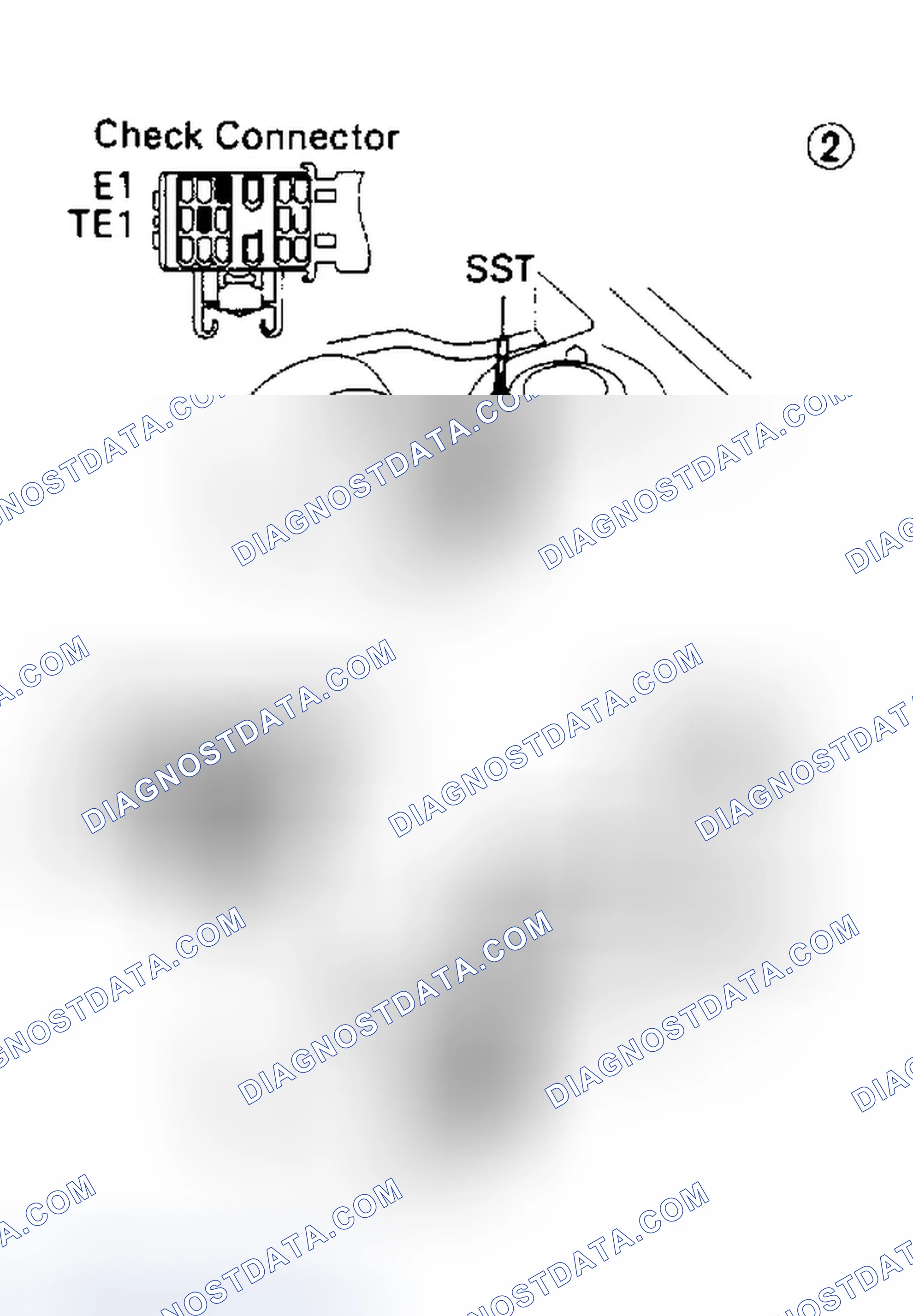 Scheme 48: Code 21, 27/Test No. 4 Component Diagram Oxygen Sensor Signal