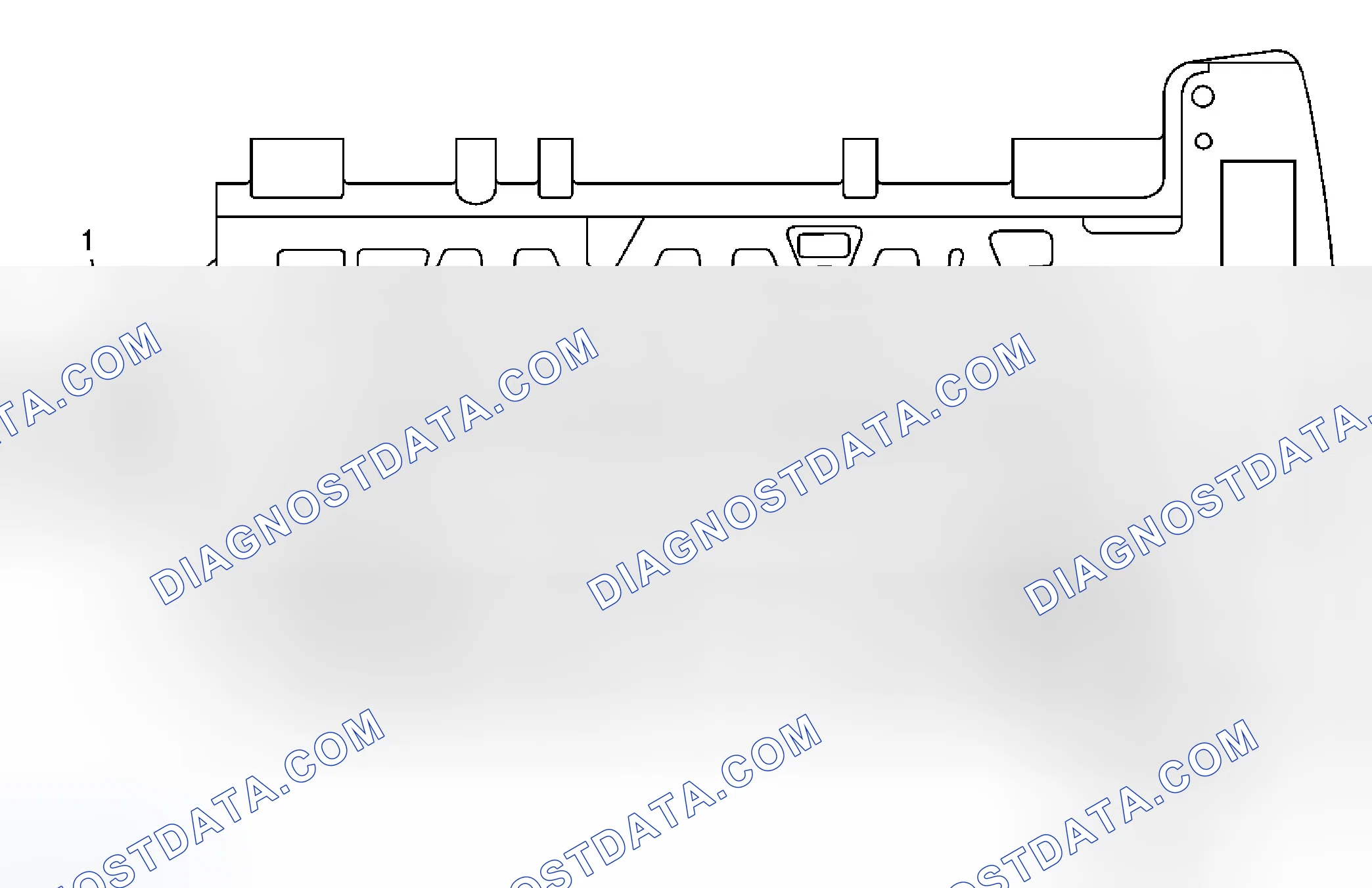 Scheme 50: Cylinder Head - Bottom View