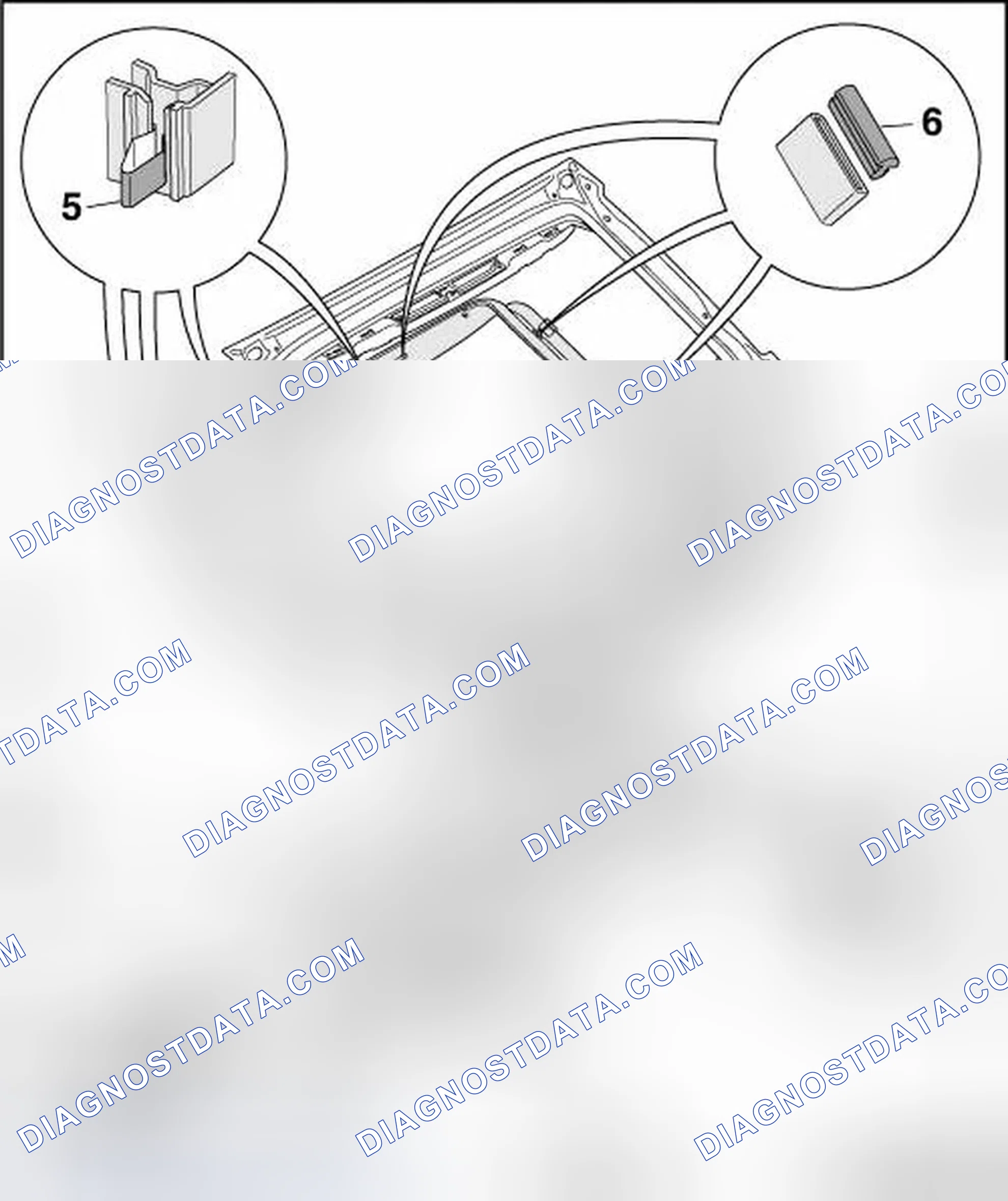 Scheme 22: REAR LID TRIM COMPONENT OVERVIEW