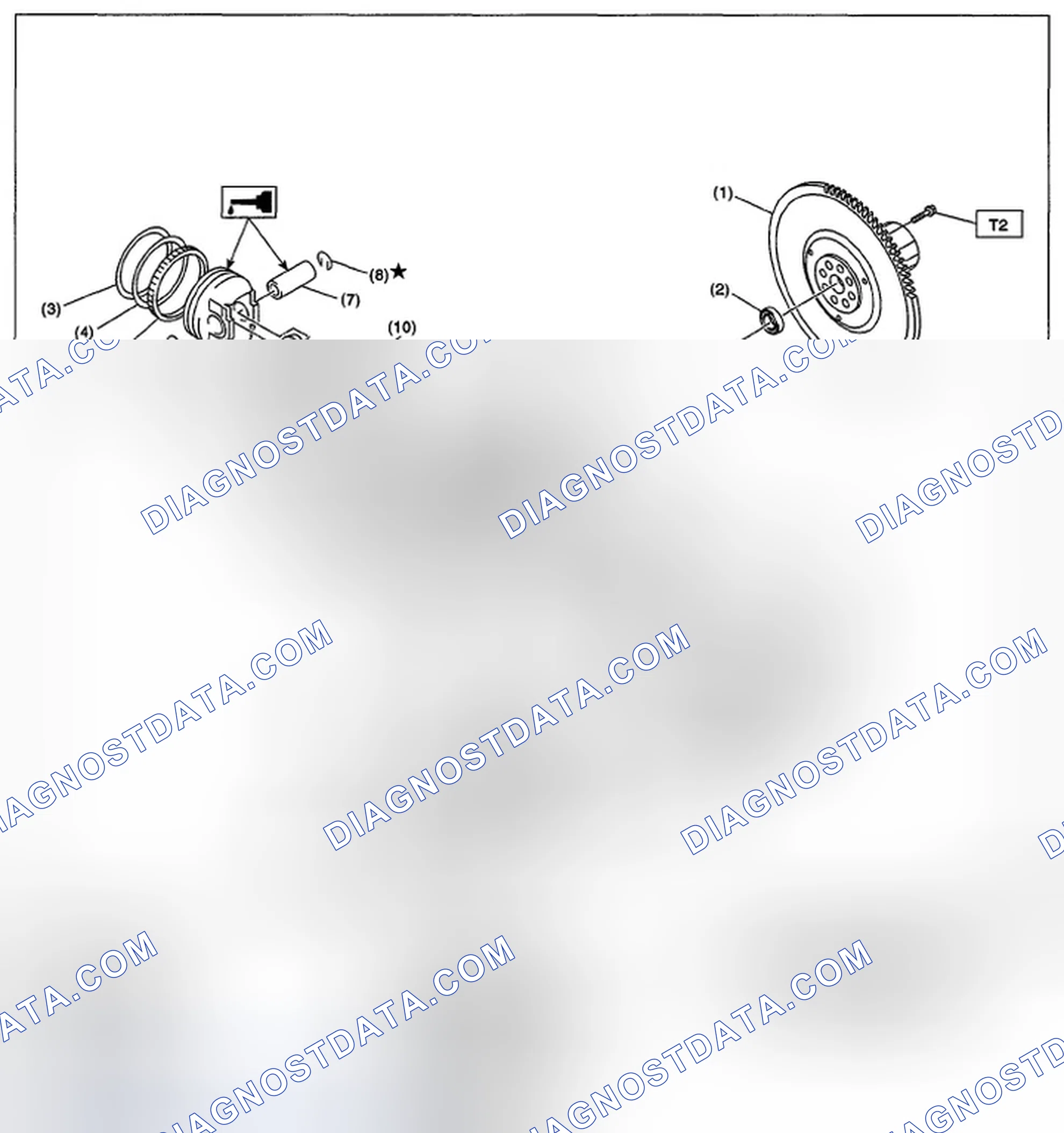 Scheme 77: CRANKSHAFT AND PISTON