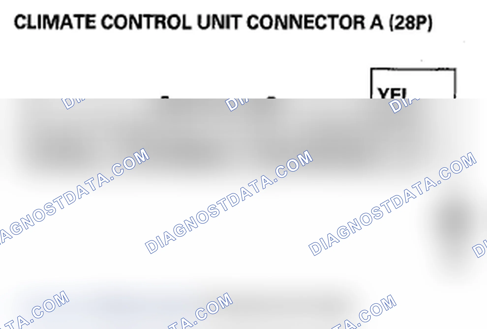 Scheme 266: DTC B1237 or DTC indicator E and A/C ON: A Short in the Passenger's Air Mix Control Motor Circuit