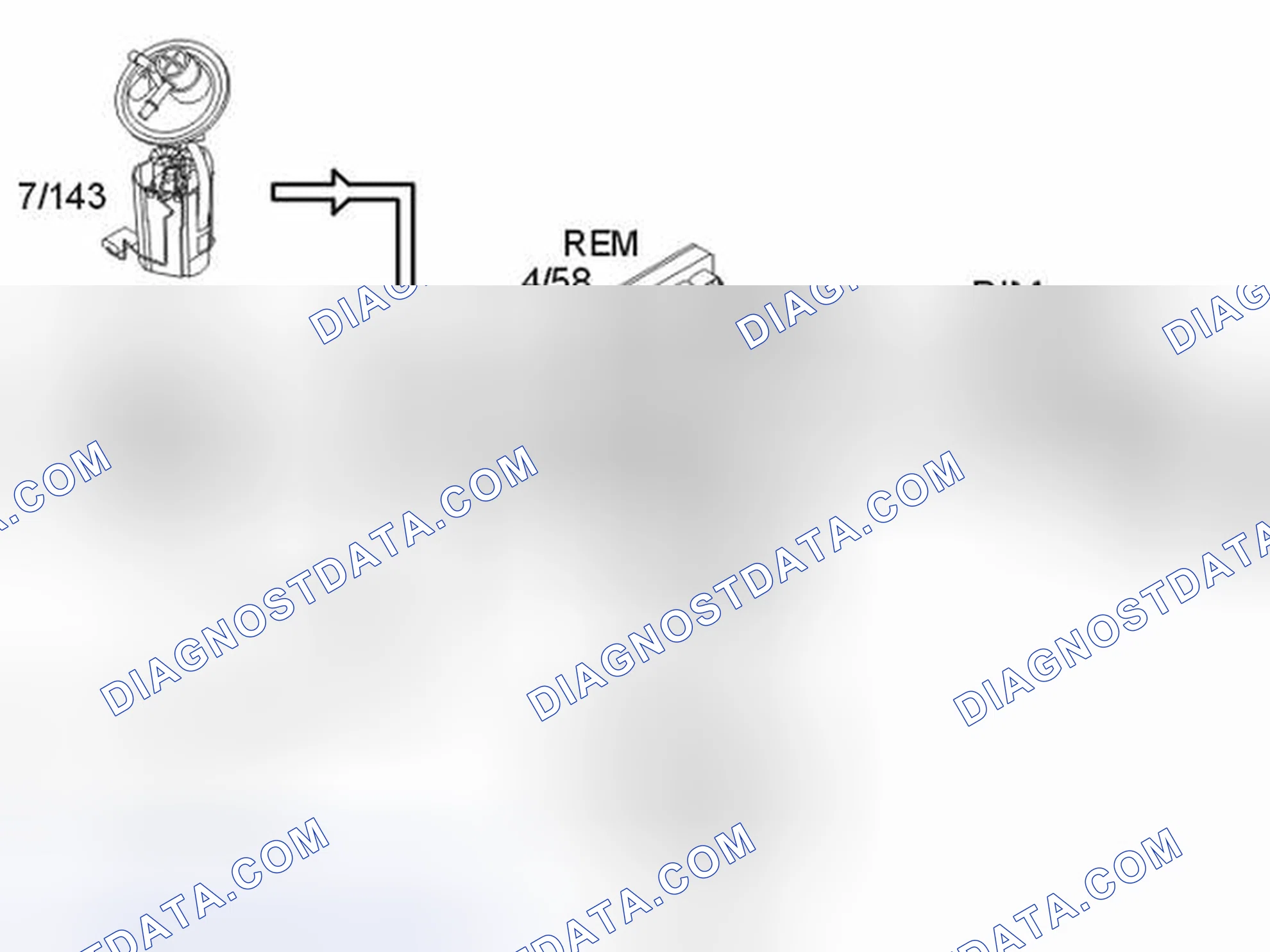 Scheme 243: FUEL LEVEL (BI-FUEL)