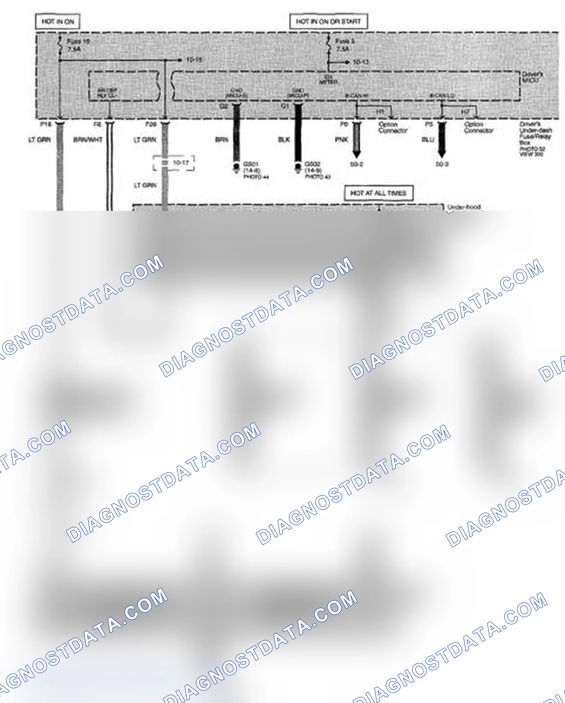 Scheme 212: Rear Window/Power Mirror Defoggers Circuit Diagram (Page 64)