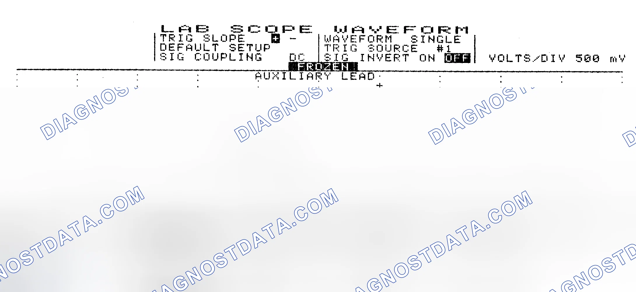 Scheme 10: Single Injector w/Excessive Current Flow - Current Pattern