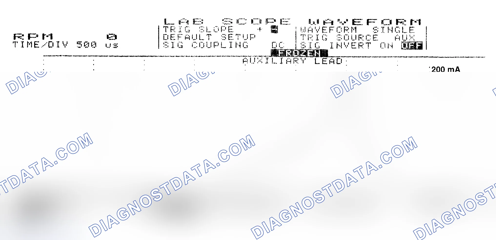 Scheme 17: Single Injector w/Normal Current Flow - Current Pattern