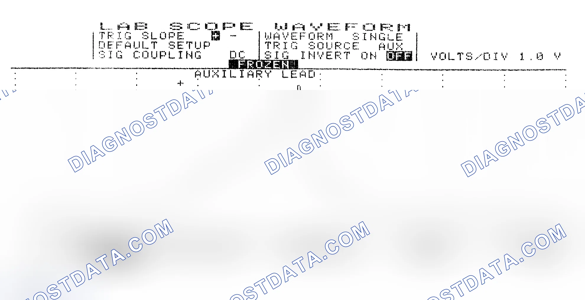 Scheme 19: Single Injector w/Excessive Current Flow - Current Pattern