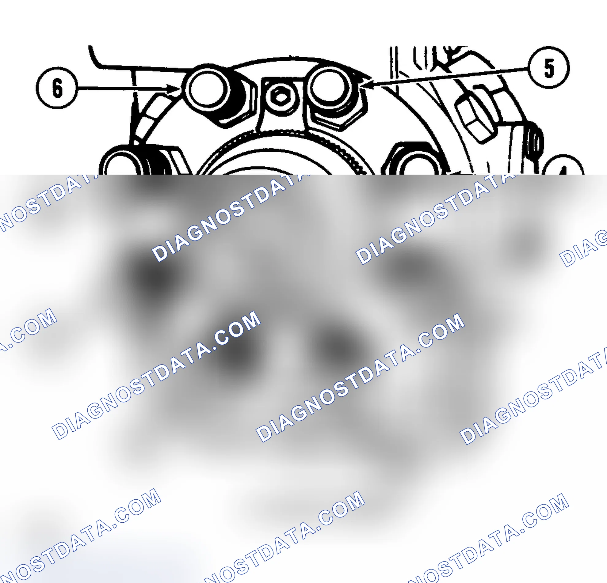 Scheme 42: Injection Pump Line Sequence Remove and install injector lines in proper sequence.