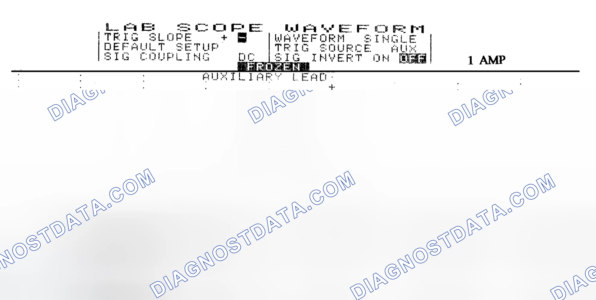 Scheme 20: Single Injector w/Normal Current Flow - Current Pattern