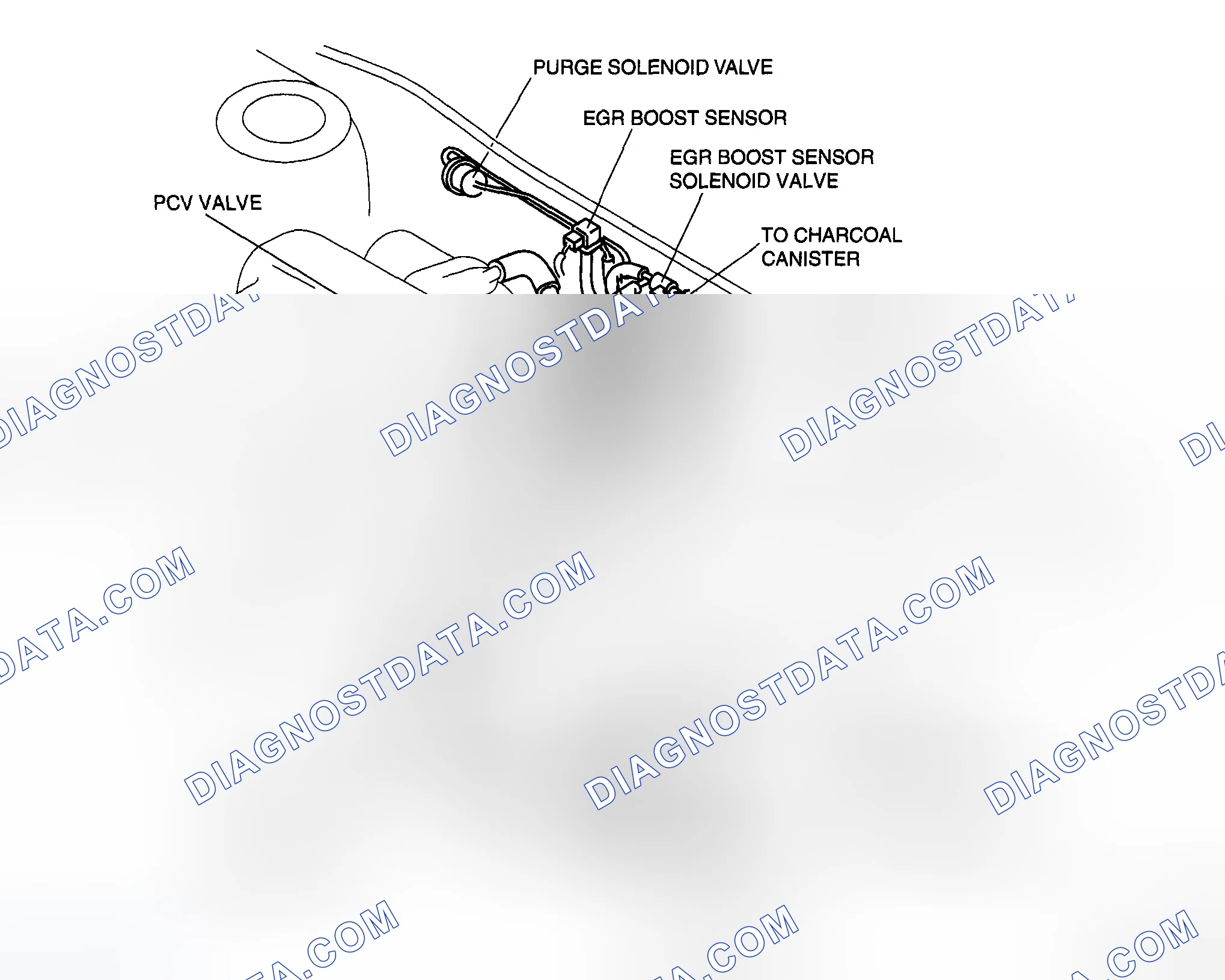 Scheme 280: VACUUM HOSE ROUTING DIAGRAM [AJ]