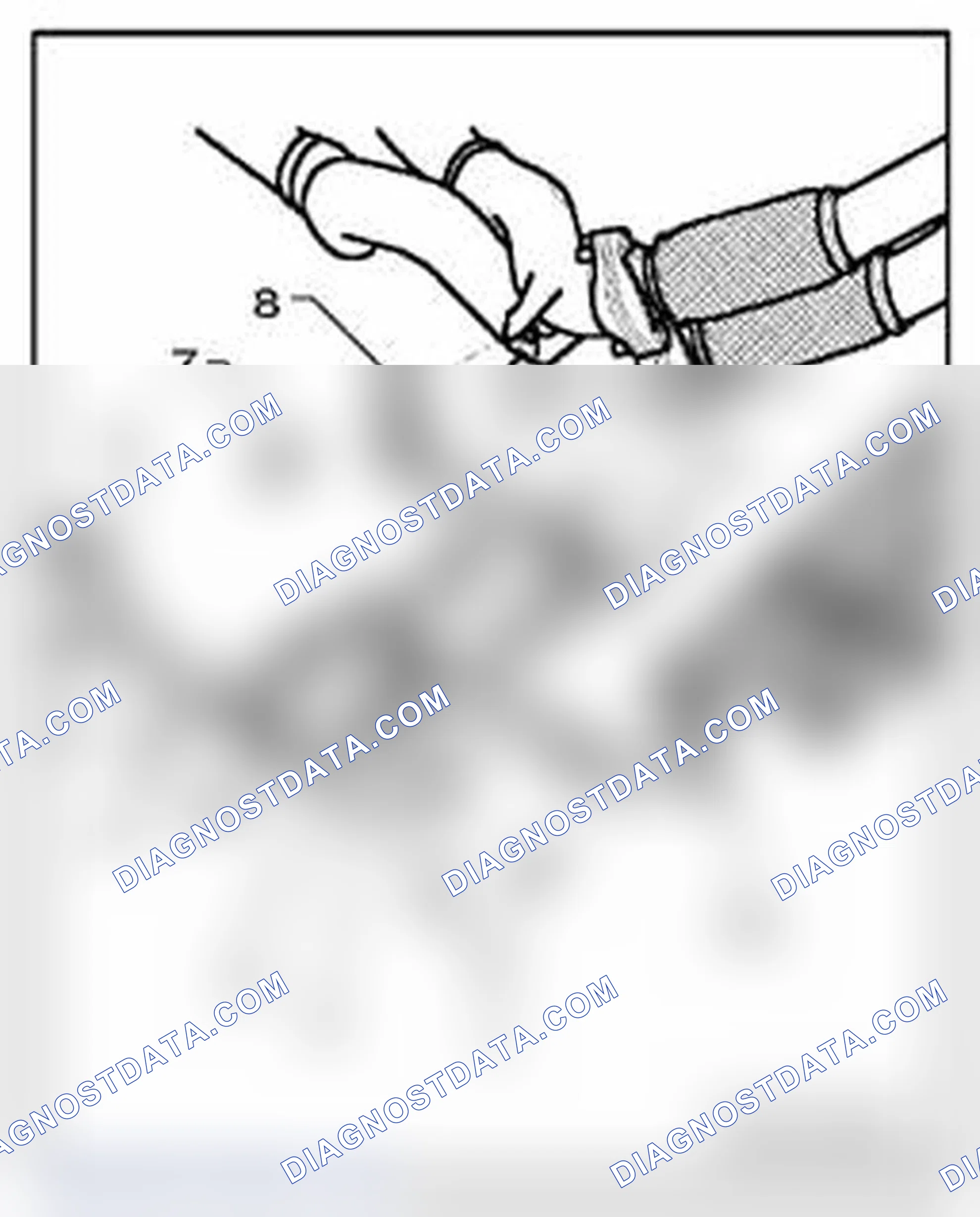 Scheme 633: Individual mounting components for exhaust manifold with catalytic converters