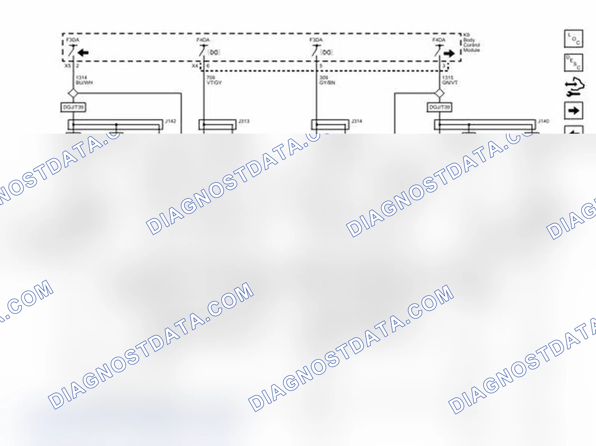 Scheme 66: Park, Repeater and Front Turn Lamps