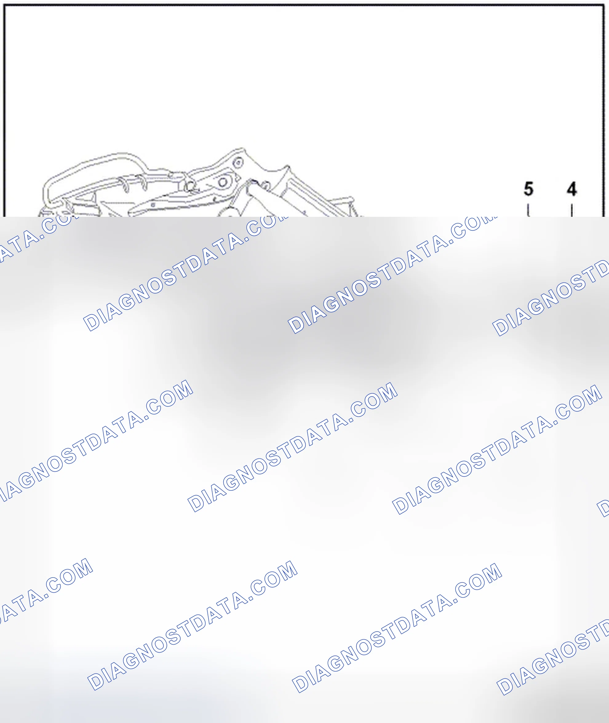 Scheme 61: BRACKET AND SUPPORT, POWER SEAT