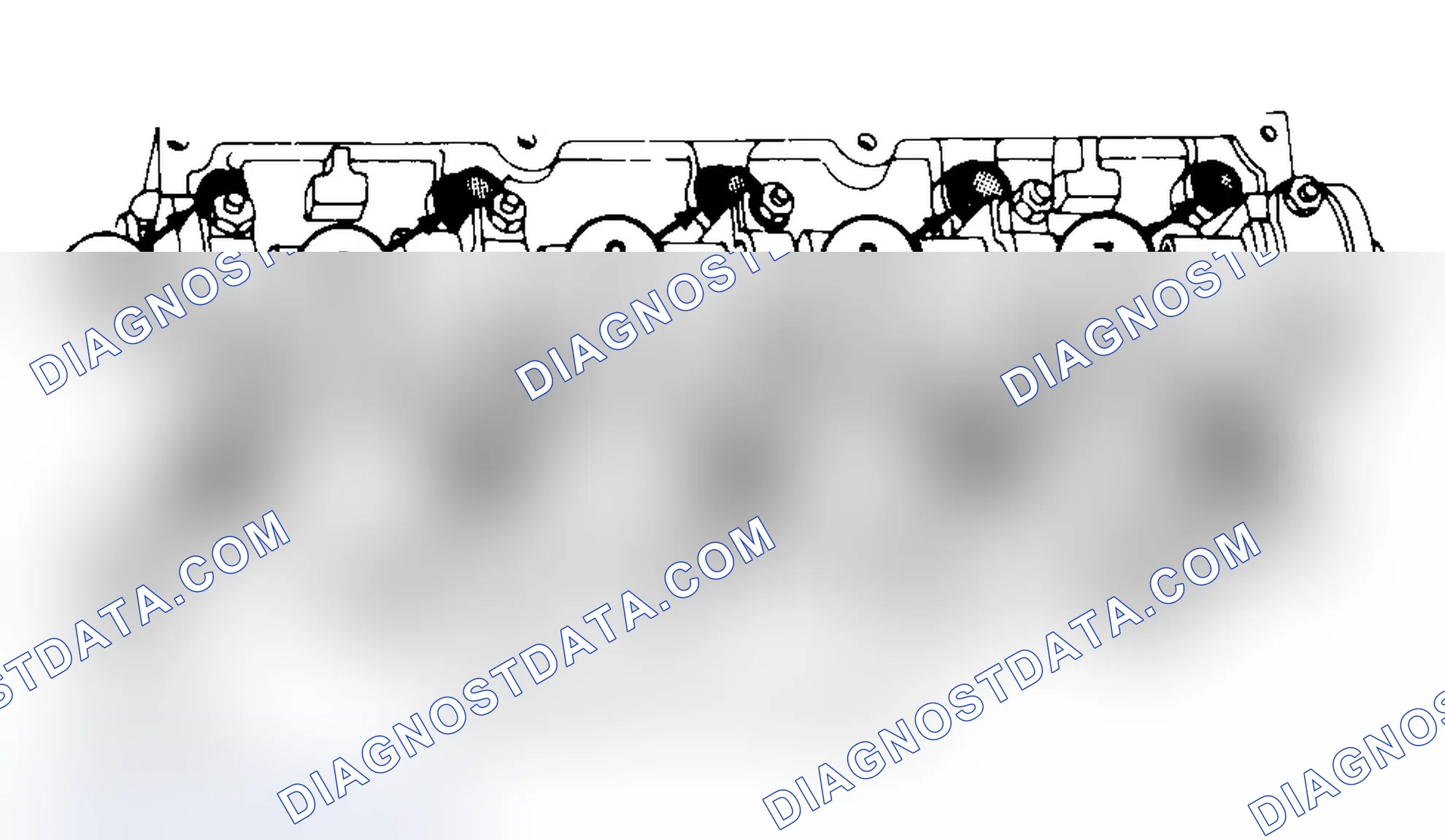 Scheme 3: Typical Cylinder Head Tightening or Loosening Sequence