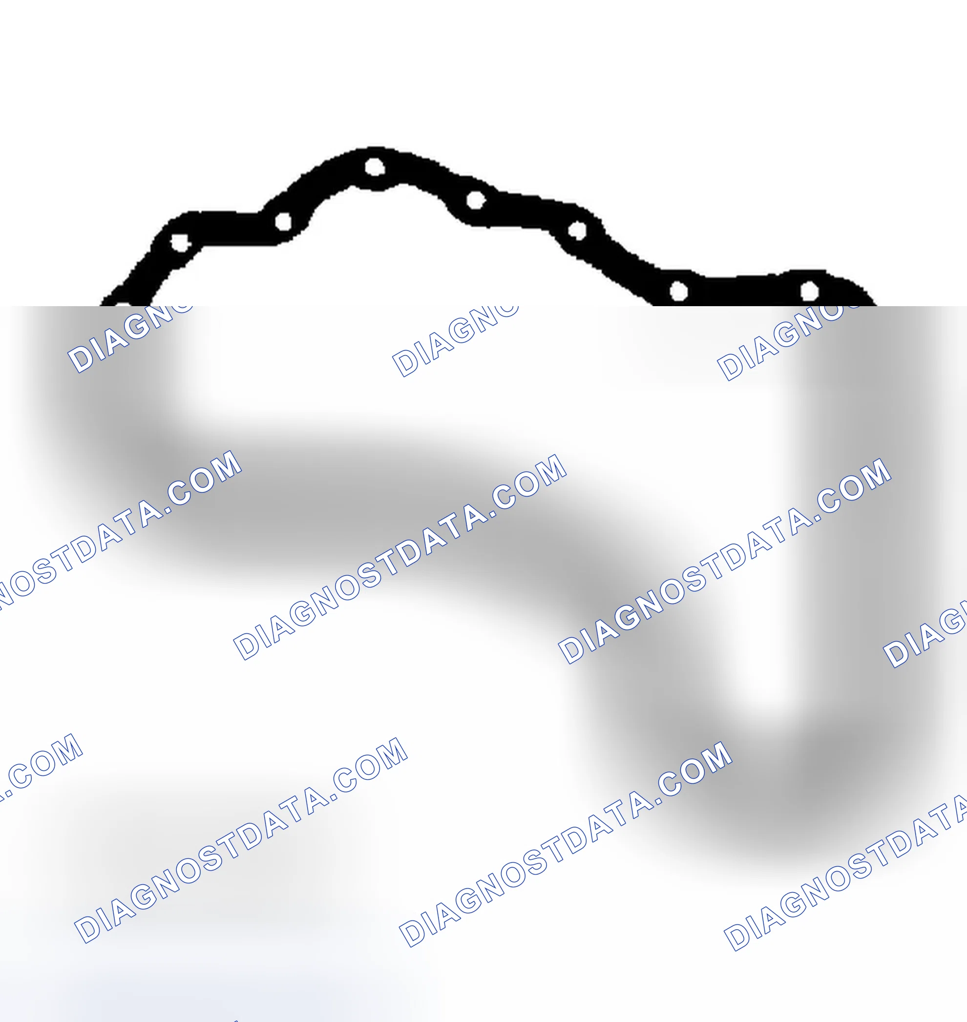 Scheme 11: Identifying Oil Pan Gasket (AX4N)