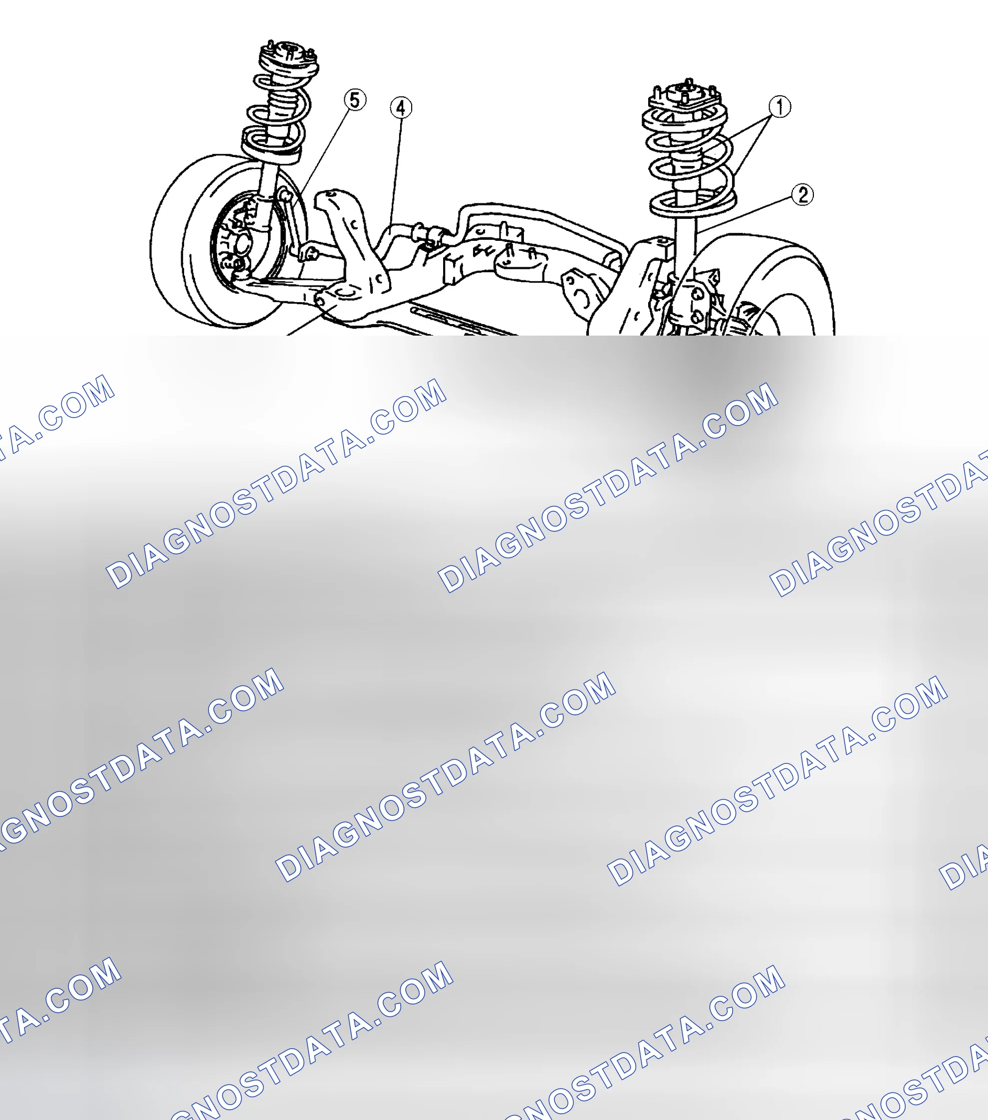 Scheme 1: FRONT SUSPENSION LOCATION INDEX