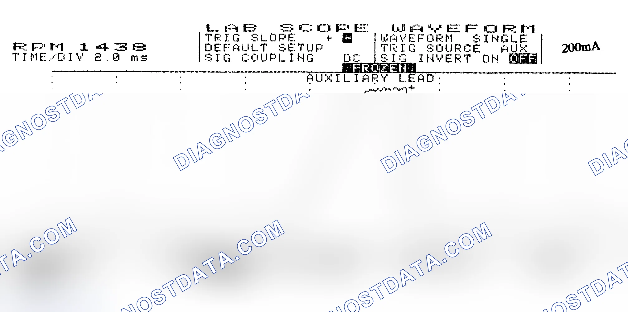 Scheme 15: Single Injector w/Normal Current Flow - Current Pattern