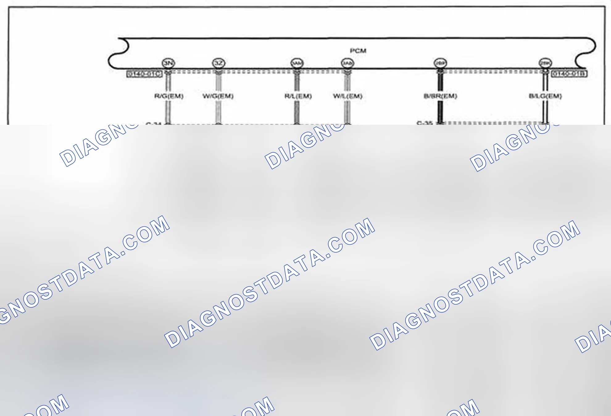 Scheme 112: Control System Wiring Diagram - 0140-j (1 Of 2)